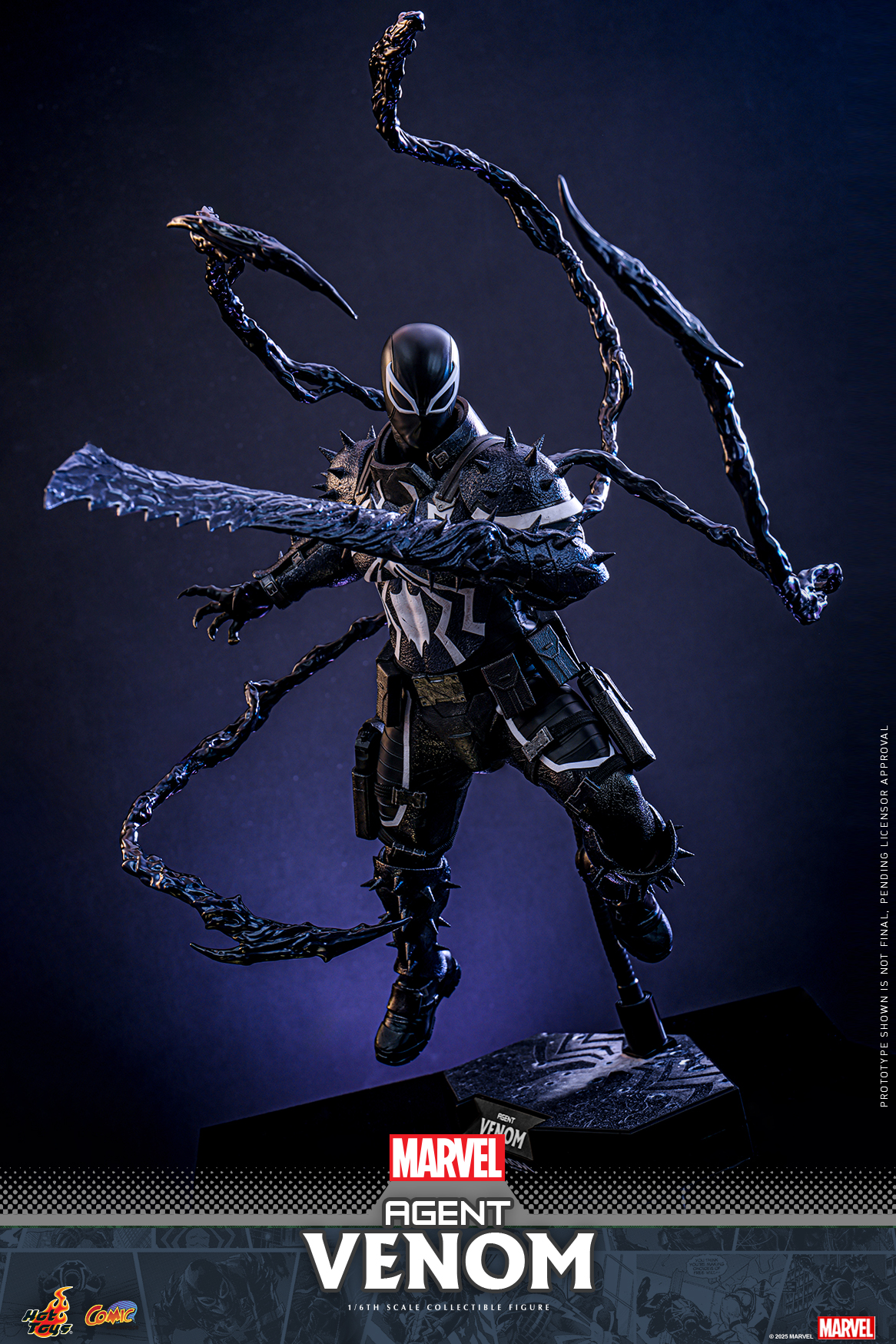 Hottoys – Marvel 1/6 CMS025 Agent Venom (Licensed)
