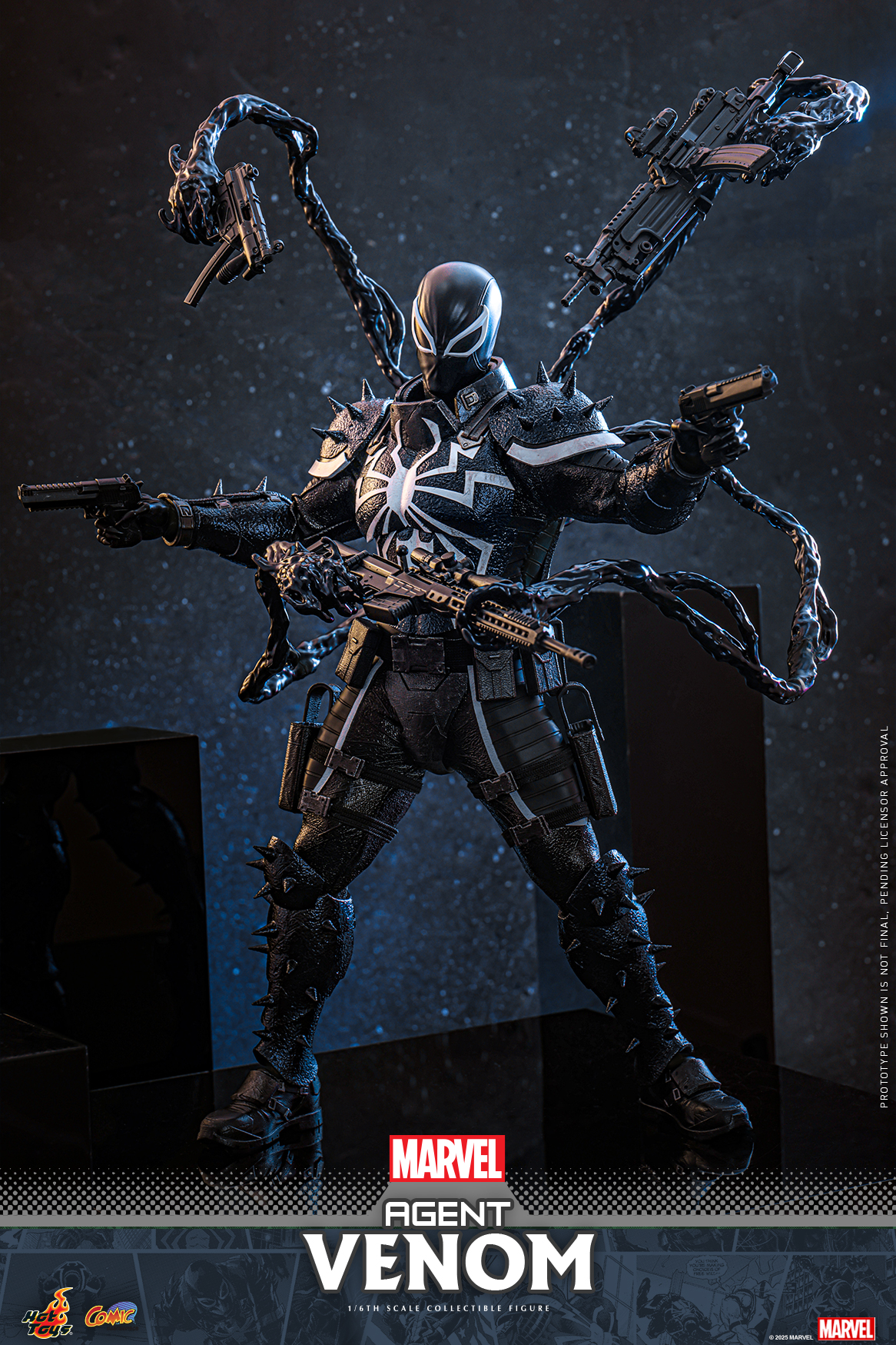 Hottoys – Marvel 1/6 CMS025 Agent Venom (Licensed)