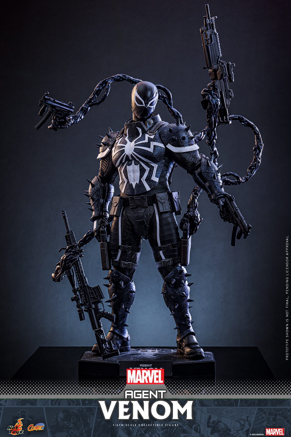Hottoys – Marvel 1/6 CMS025 Agent Venom (Licensed)