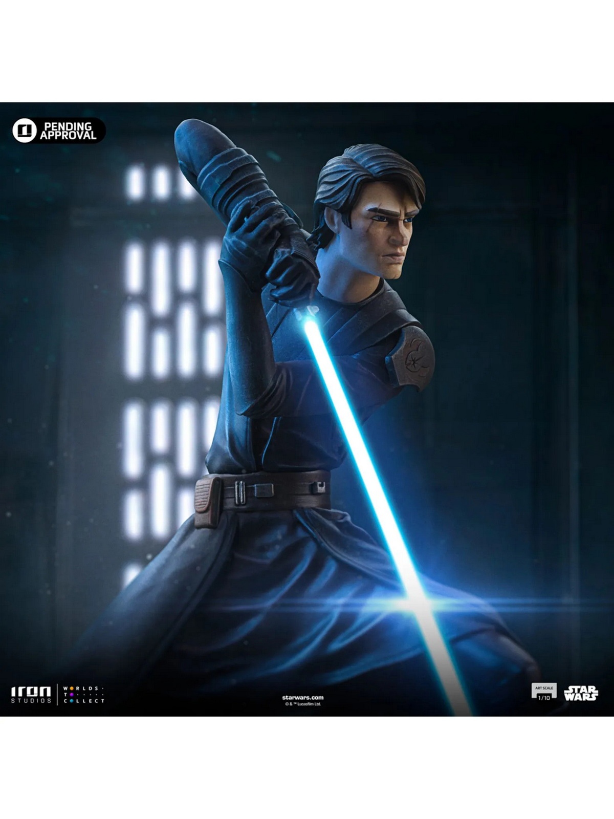Iron Studios – Anakin Skywalker Statue Star Wars: The Clone Wars Art Scale LUCSWR203025-10 (Licensed)