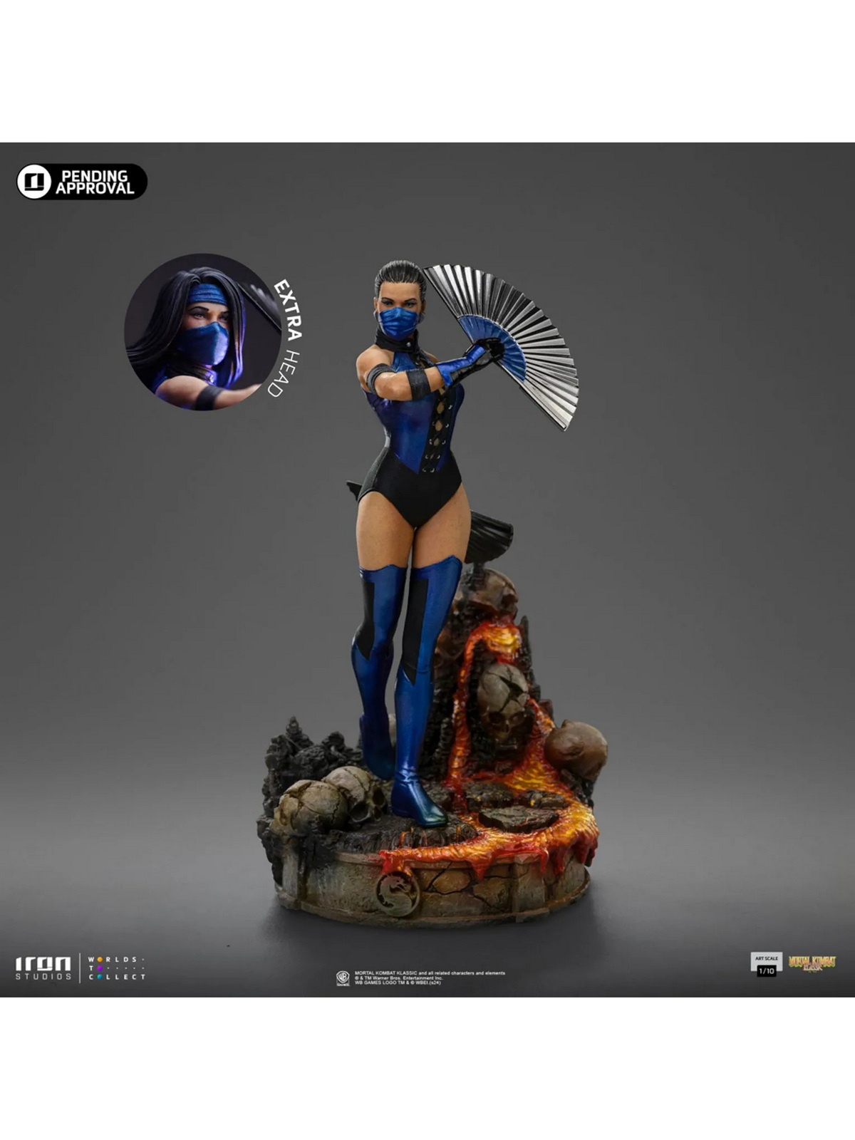 Iron Studios – Kitana Statue Mortal Kombat Art Scale MORTAL122925-10 (Licensed)