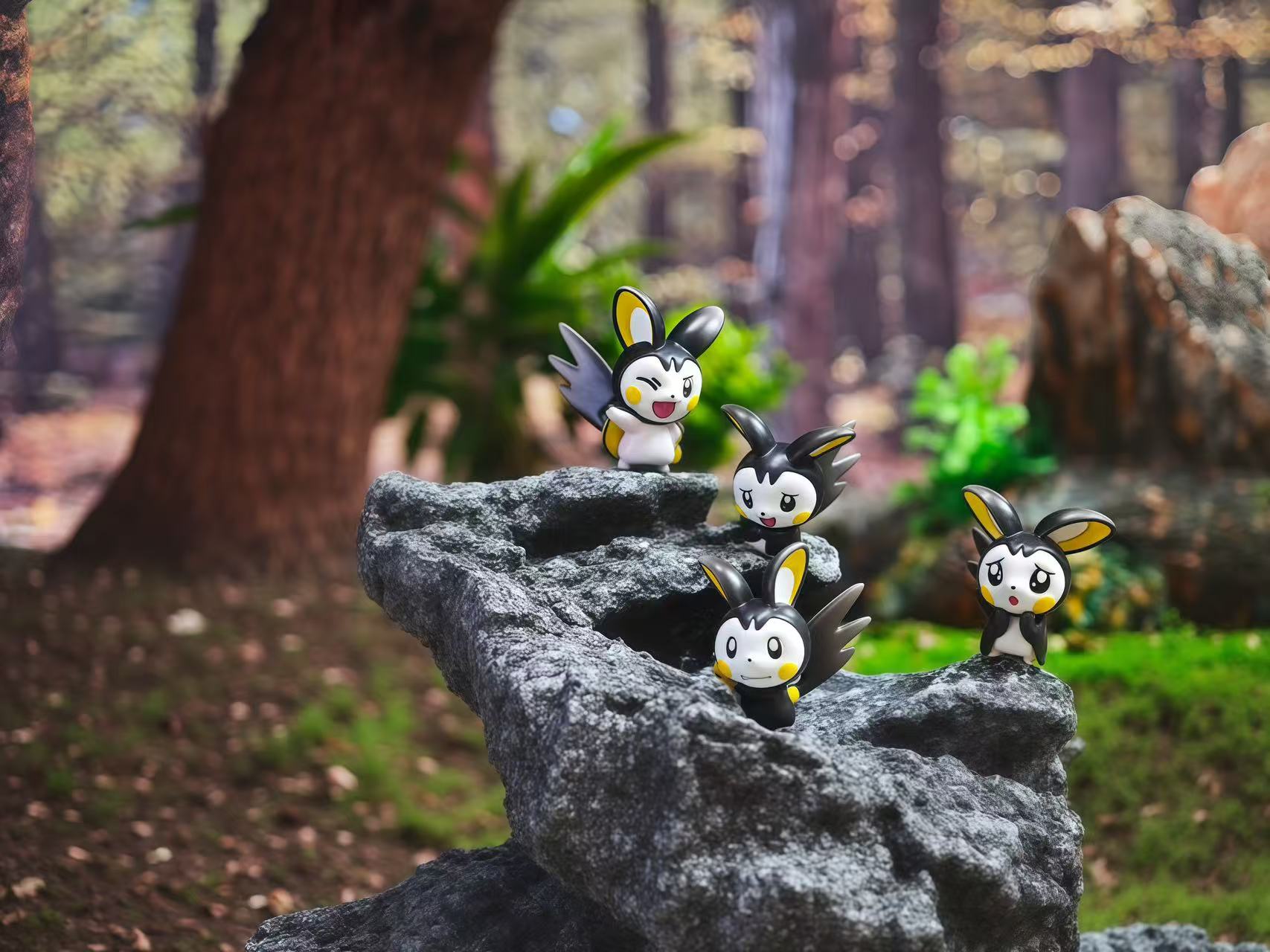 Bai Jing Wu Studio – Pokémon Emolga Four Little Ones