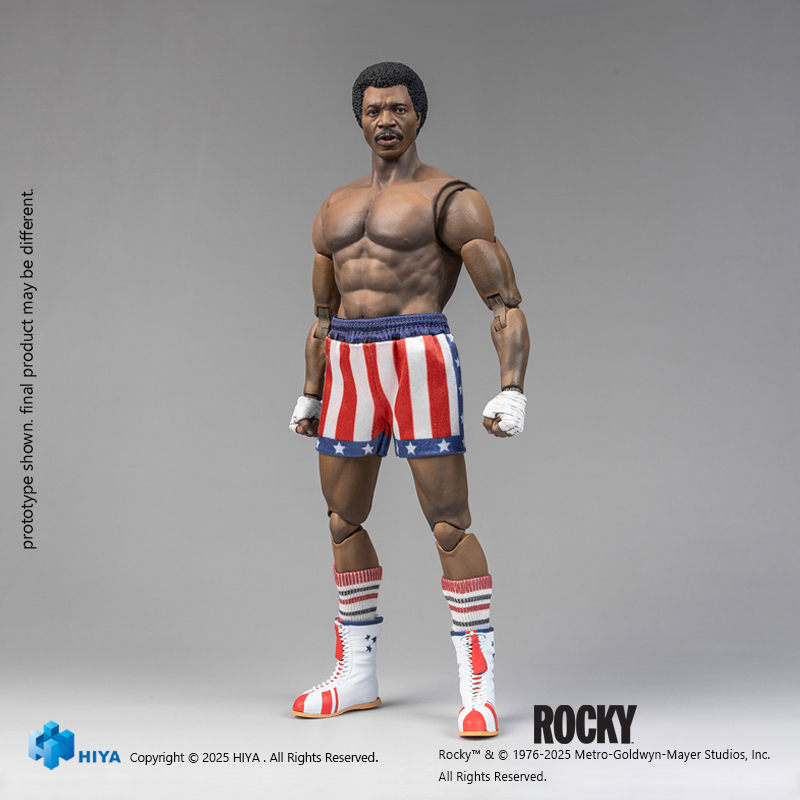 HIYA Toys – Apollo Creed 1/12 Scale Action Figure ESR0171 (Licensed)