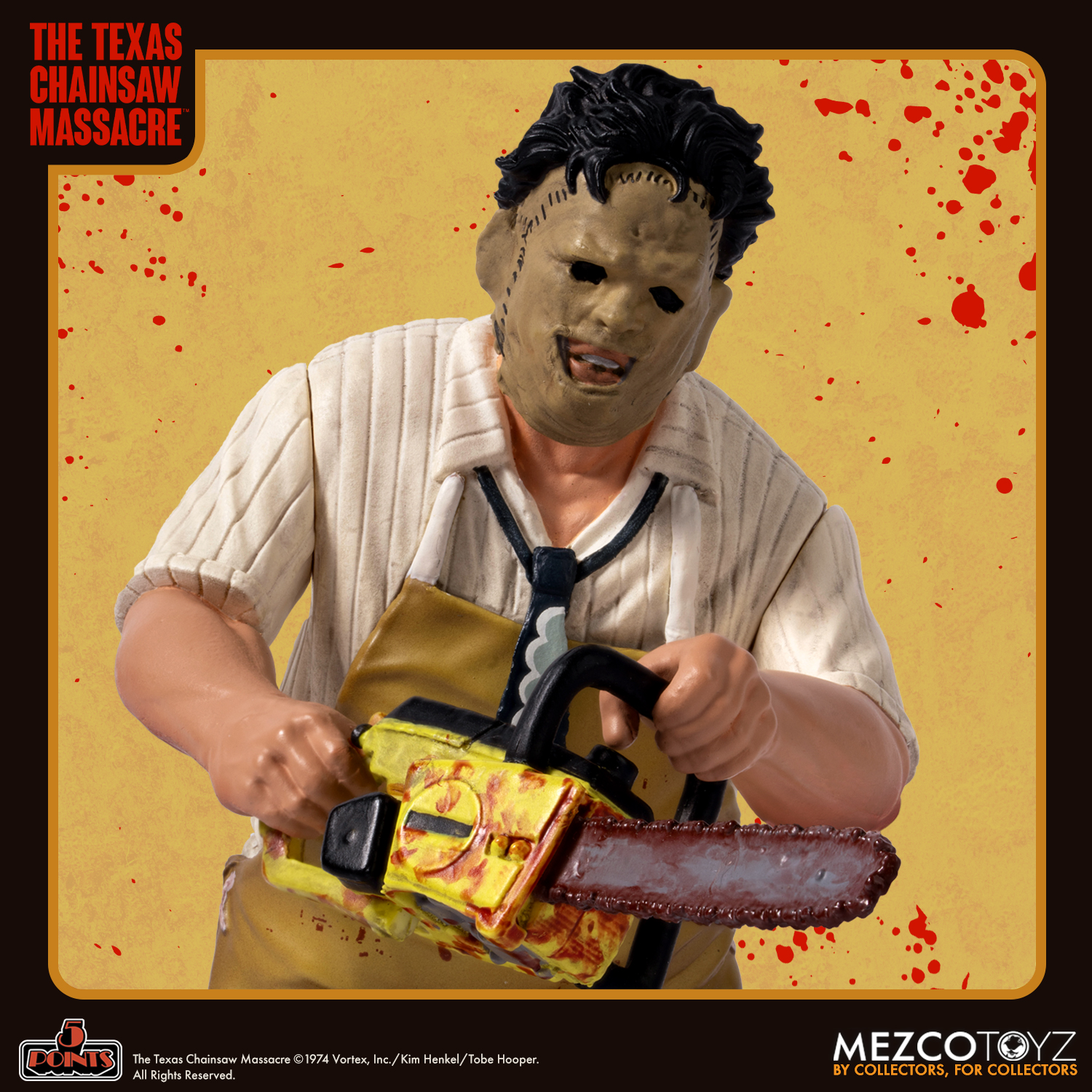 Mezco Studio – The Texas Chainsaw Massacre (1974): Leatherface (Licensed)