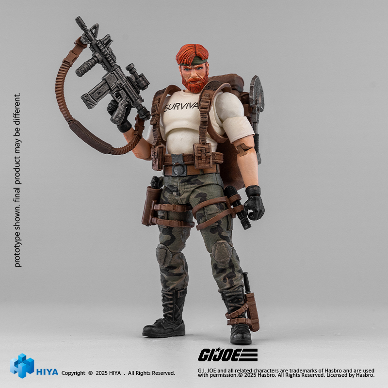 HIYA Toys – G.I. Joe EXQUISITE MINI Series 1/18 Scale Action Figure EMG0370 (Licensed)