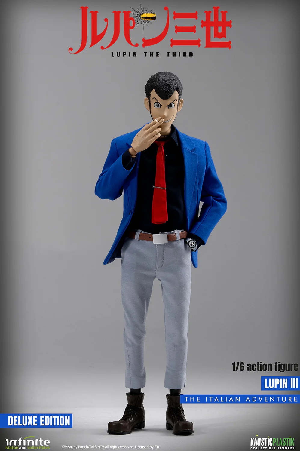 Infinite Statue – Lupin The 3rd The Italian Adventure 1/6 Action Figure Lupin (Licensed)