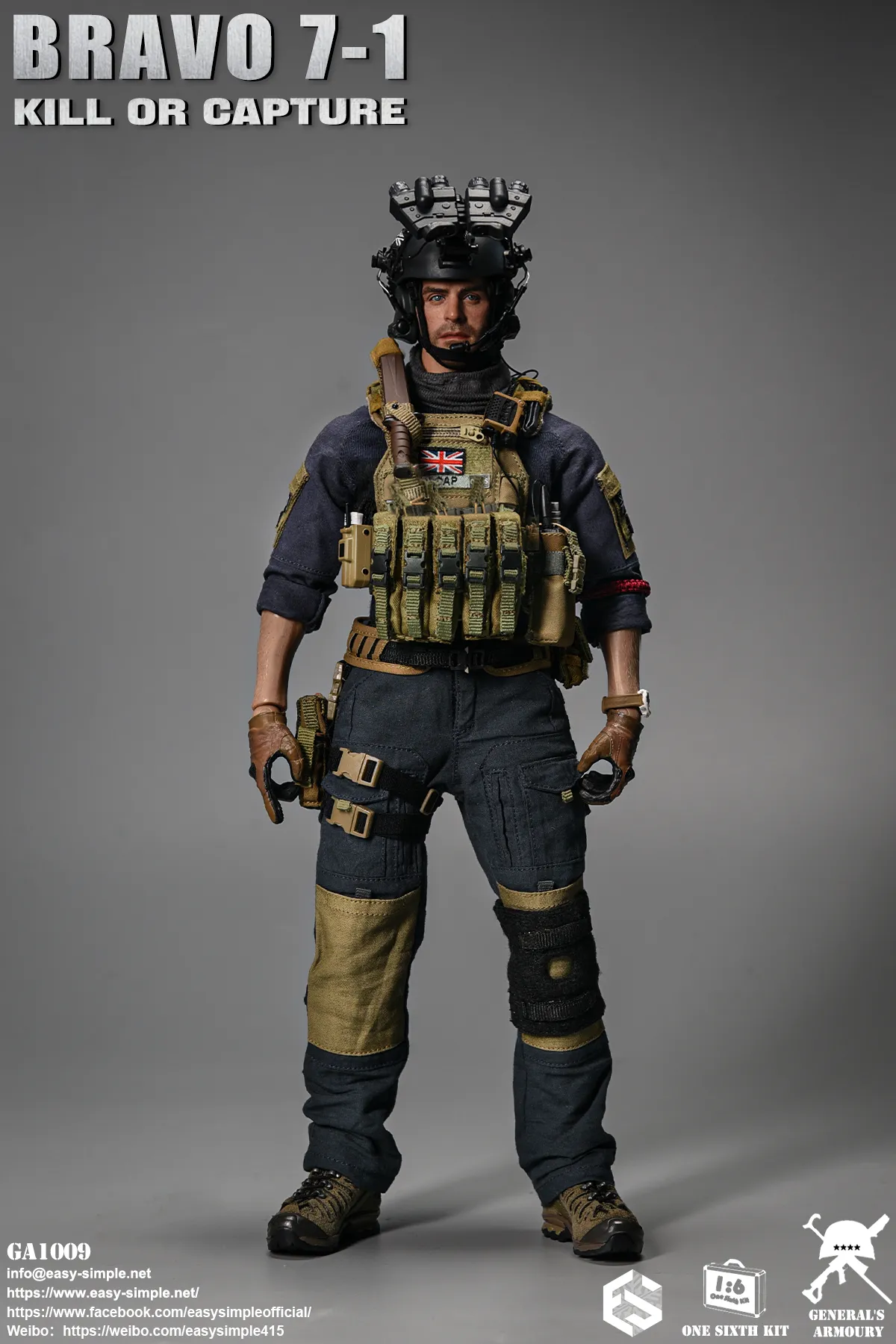 General’s Armoury Studio – BRAVO 7-1 KILL OR CAPTURE GA1009 (Licensed)