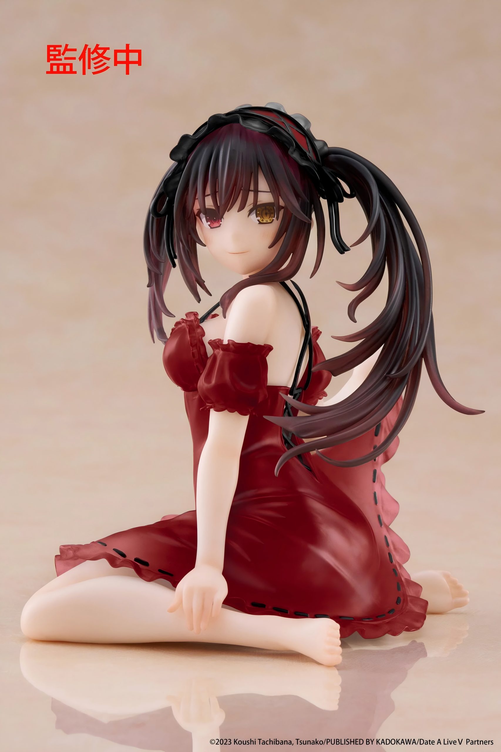 Taito – Date A Live V Desktop Cute Figure Kurumi Tokisaki Nightwear Ver Renewal (Licensed)