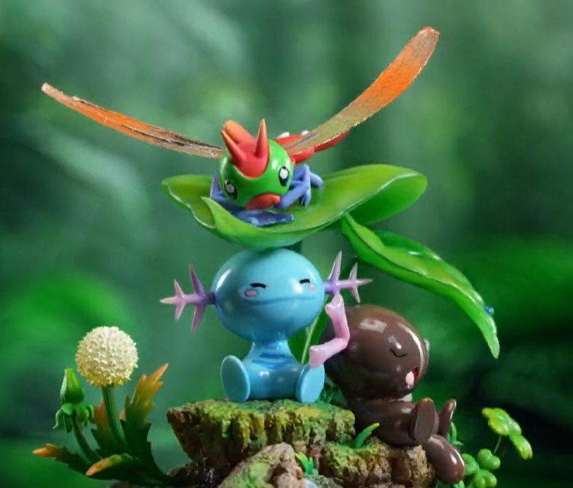 KiPi Studio – Pokémon Twin Series #3 Wooper & Yanma