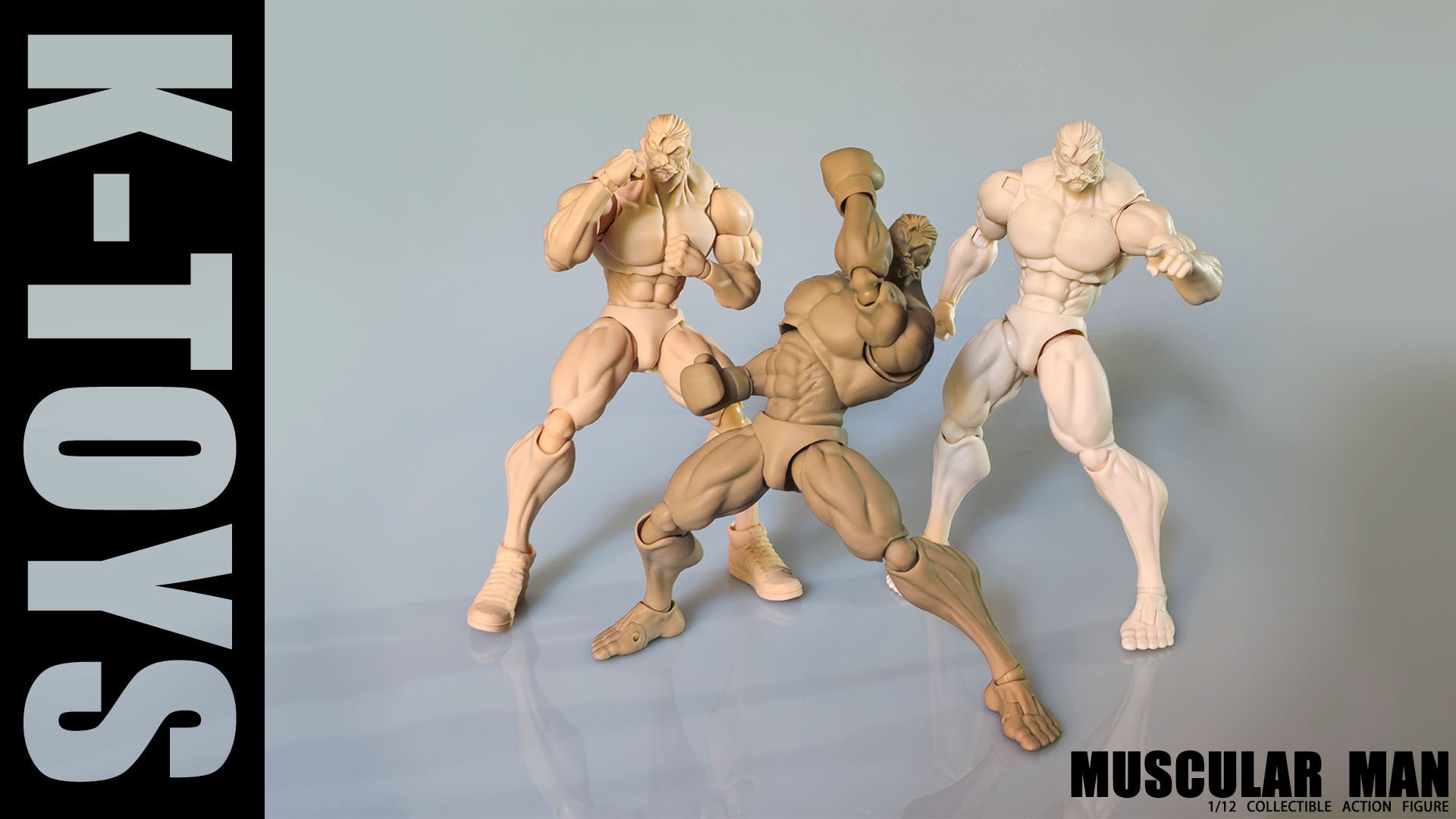 K Toys – 1/12 Strong Muscular Man Body KT01A/B/C (Licensed)