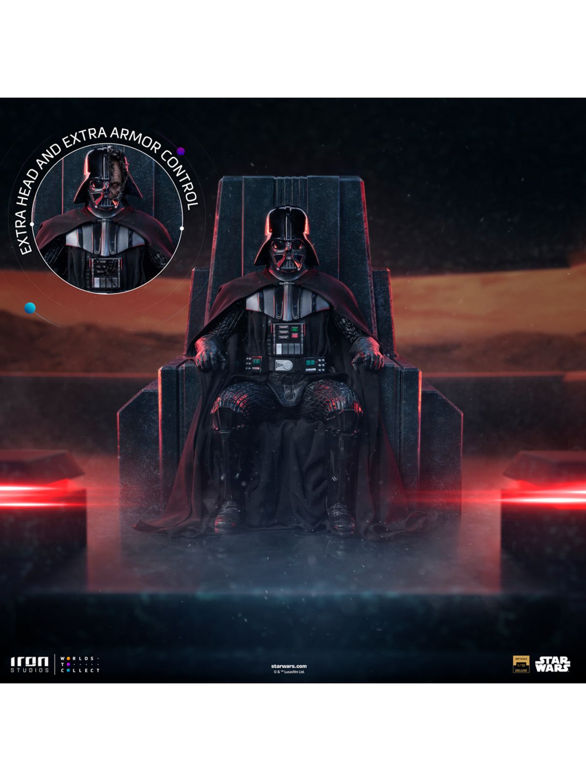 Iron Studio – Star Wars 1/10 Darth Vader Statue (Licensed)