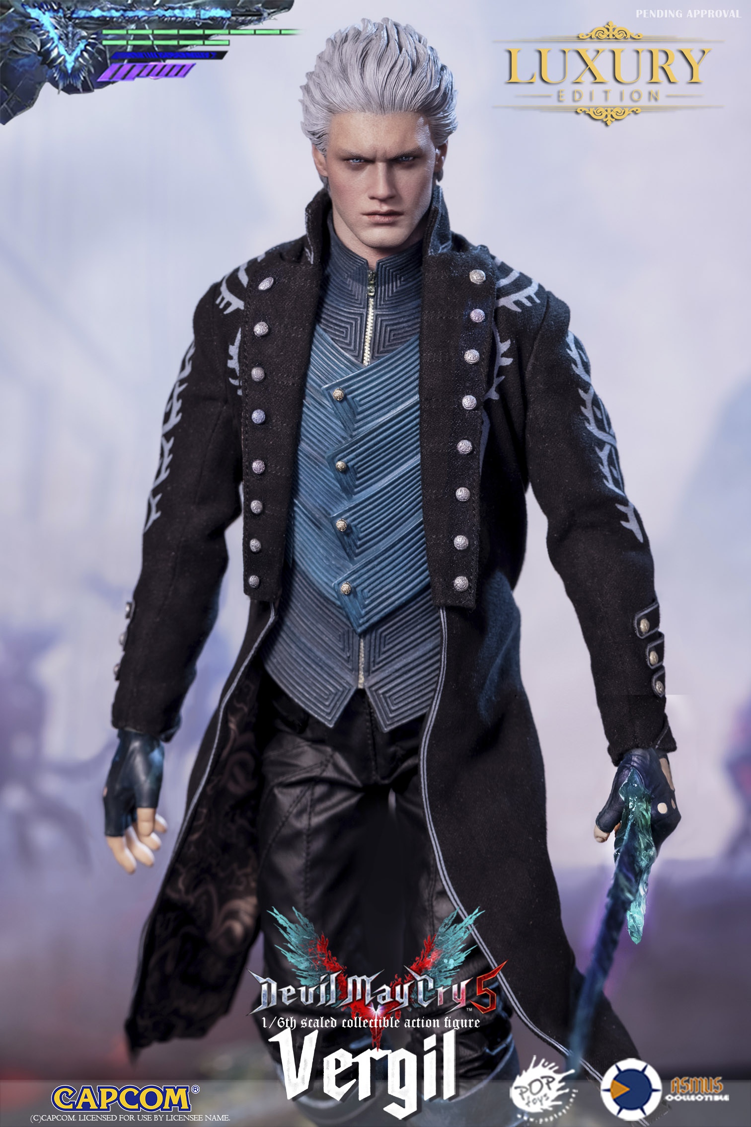 ASMUS TOYS – Devil May Cry 5 1/6 Vergil Deluxe Version DMC500LUX