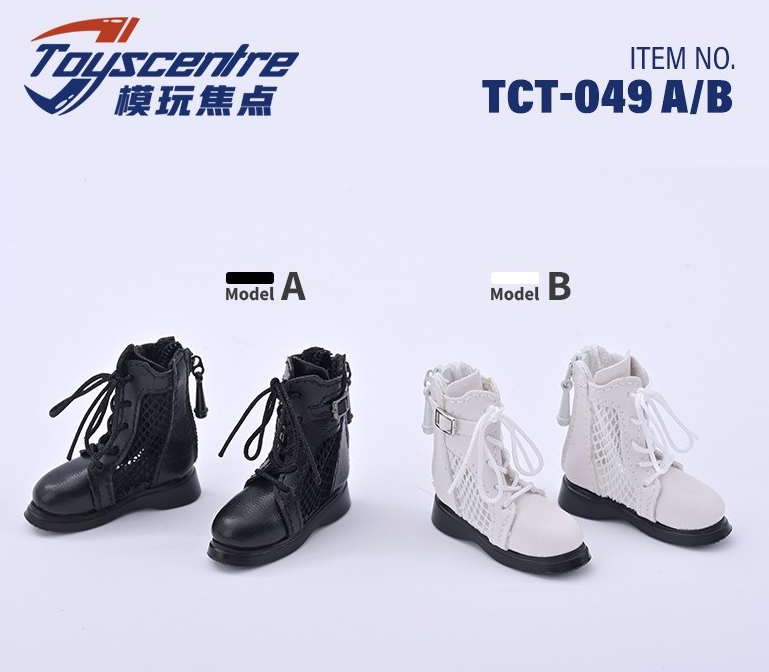 Toyscentre Studio – 1/6 mesh breathable Martin boots 2 styles TCT-049 (Licensed)
