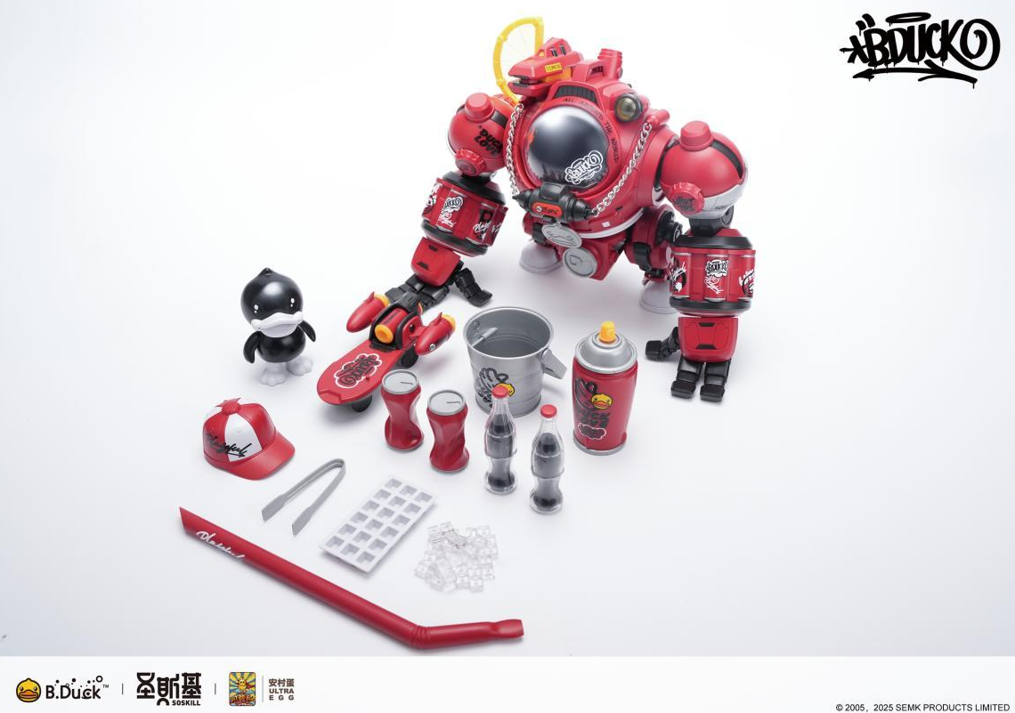 SOSKILL – Hip-Hop Dark Chinese Urban Mecha Series (Licensed)