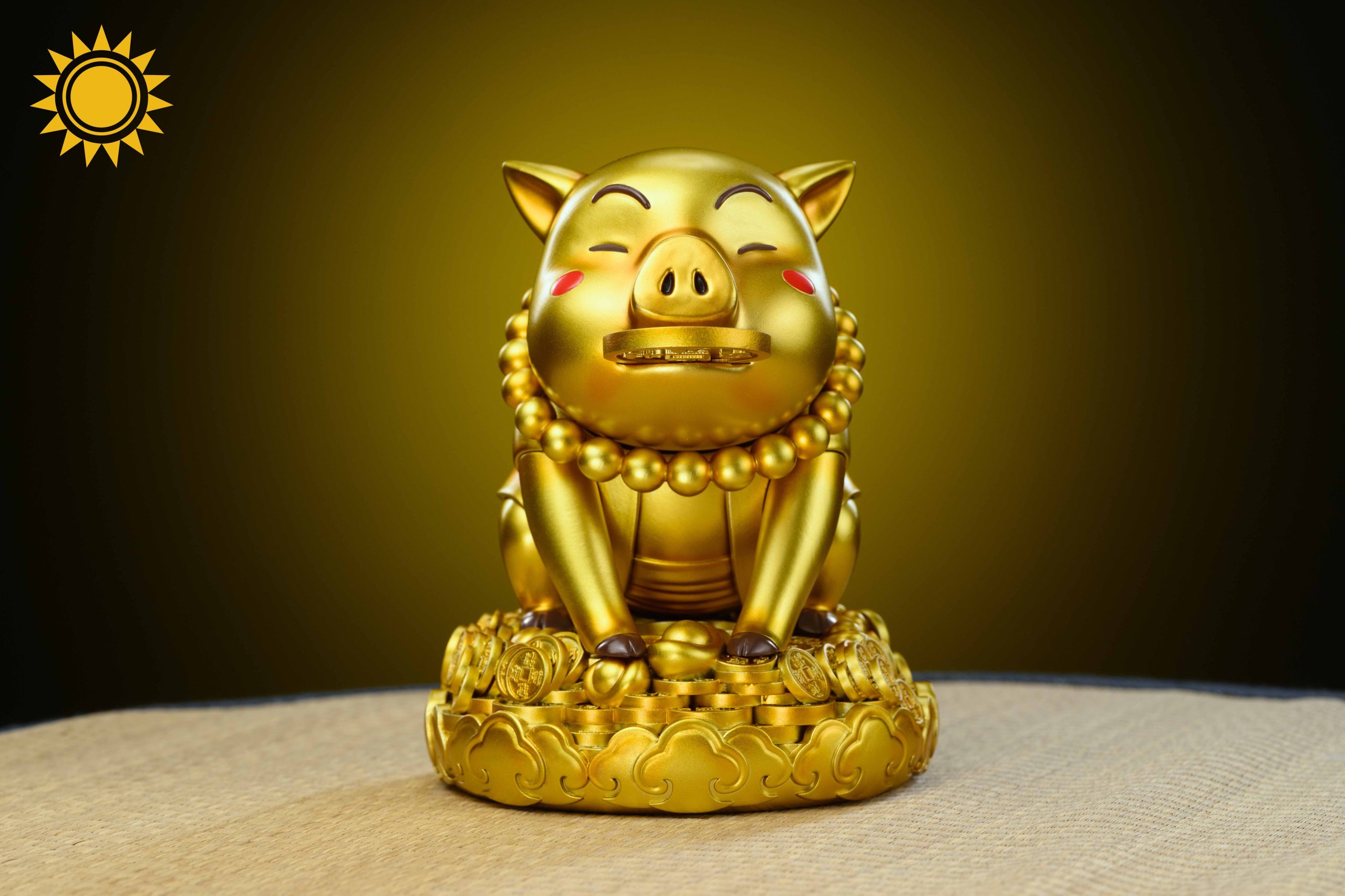 Sun Toys Studio – Naruto Tonton Pig Lucky Fortune Pig Collectible Figure