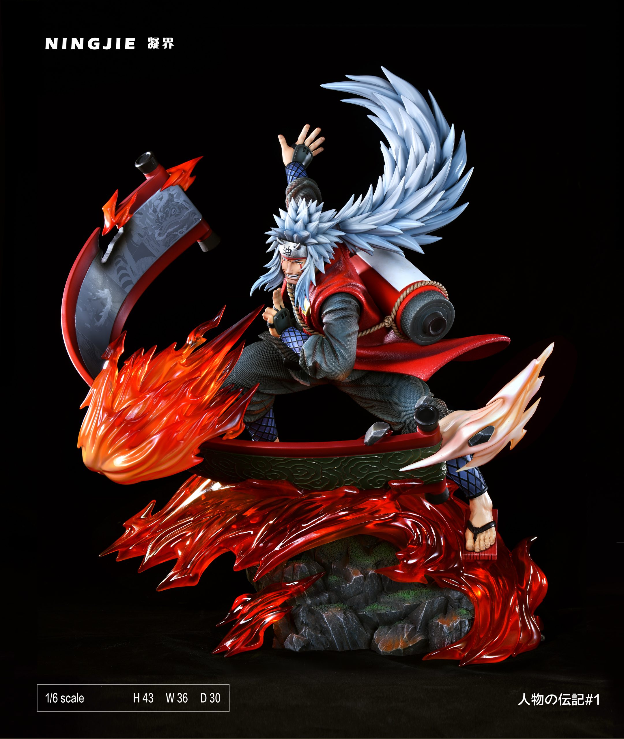 NINGJIE Studio – Naruto The Will of Fire 01 Jiraiya