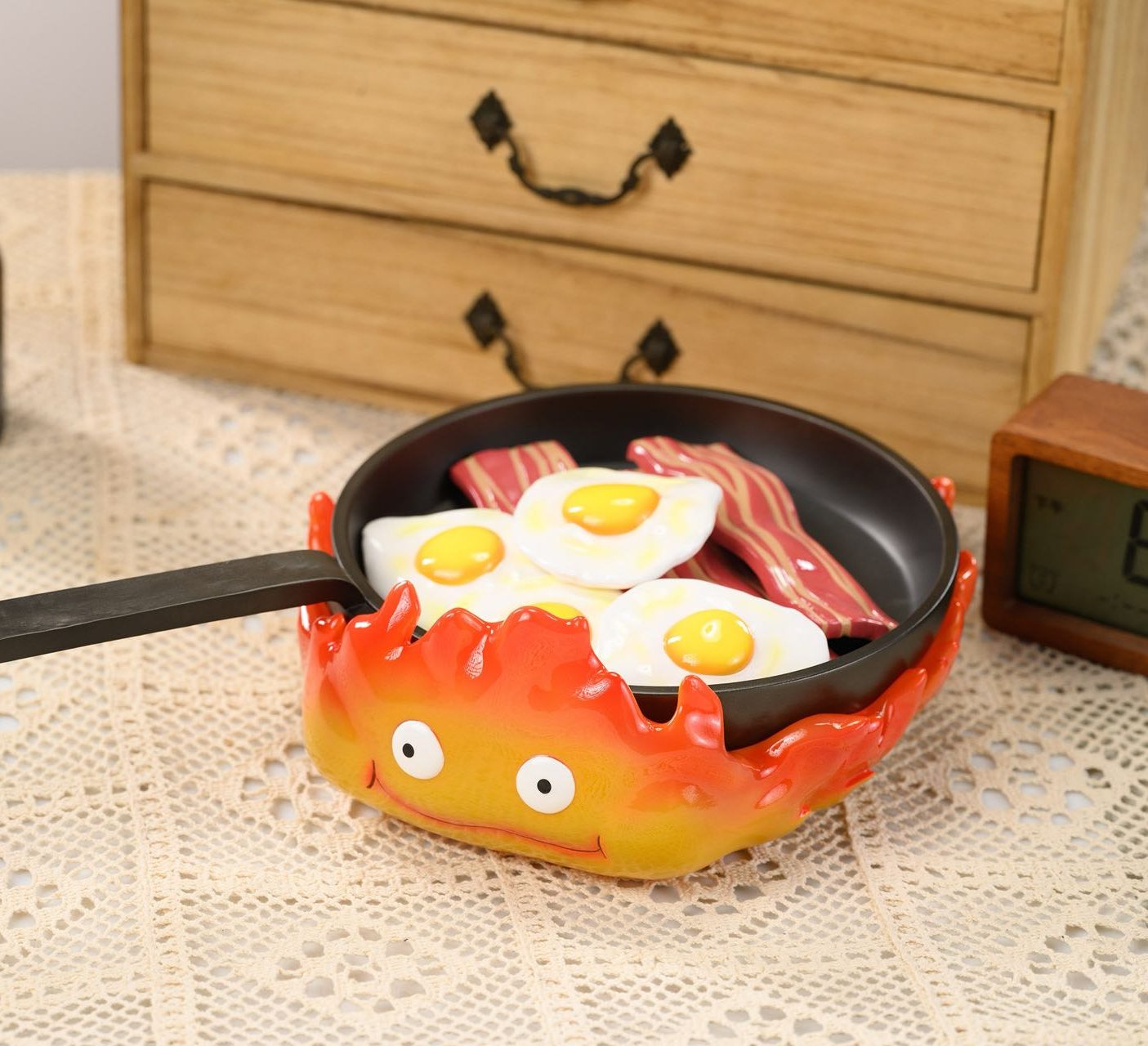 Tian Kong Ying Xiang Studio – Howl’s Moving Castle Calcifer Storage Ornaments