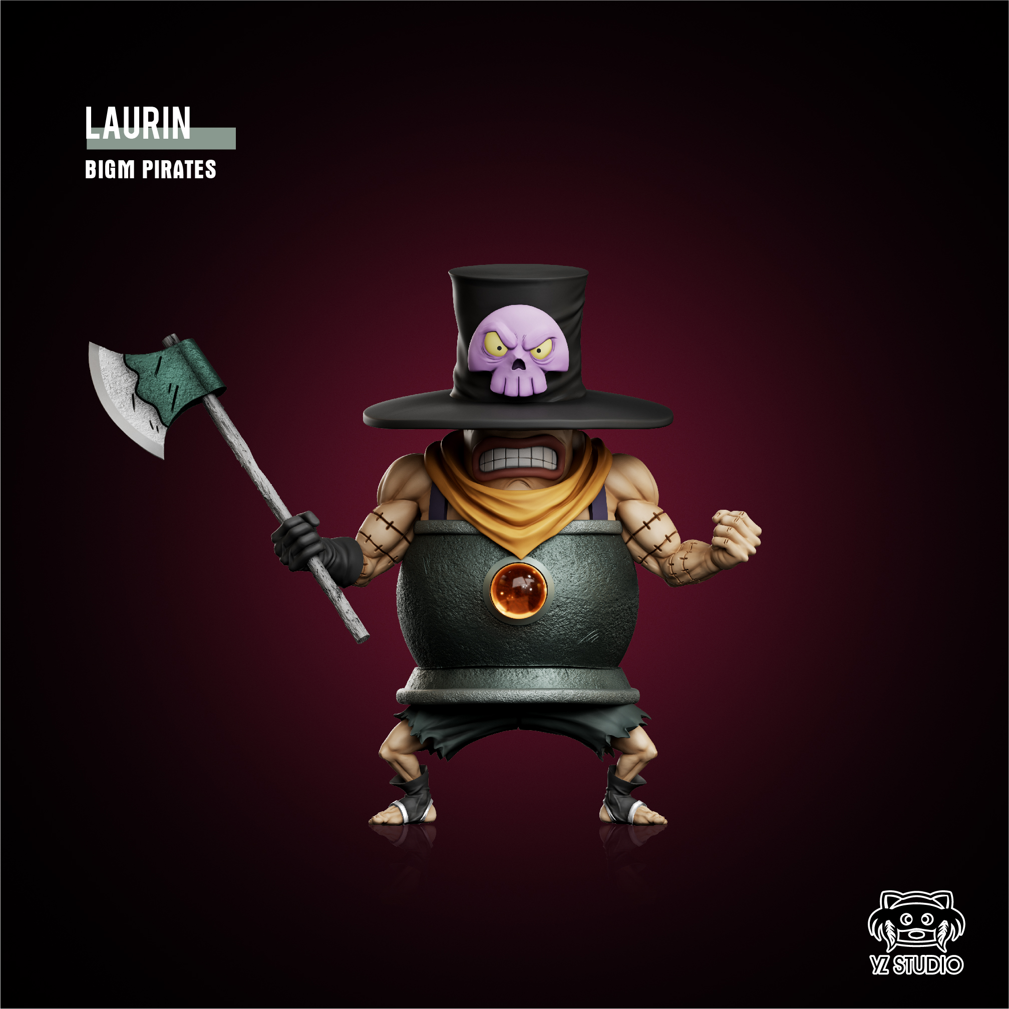 YZ Studio – One Piece Big Mom Pirates # 32 Charlotte Laulin