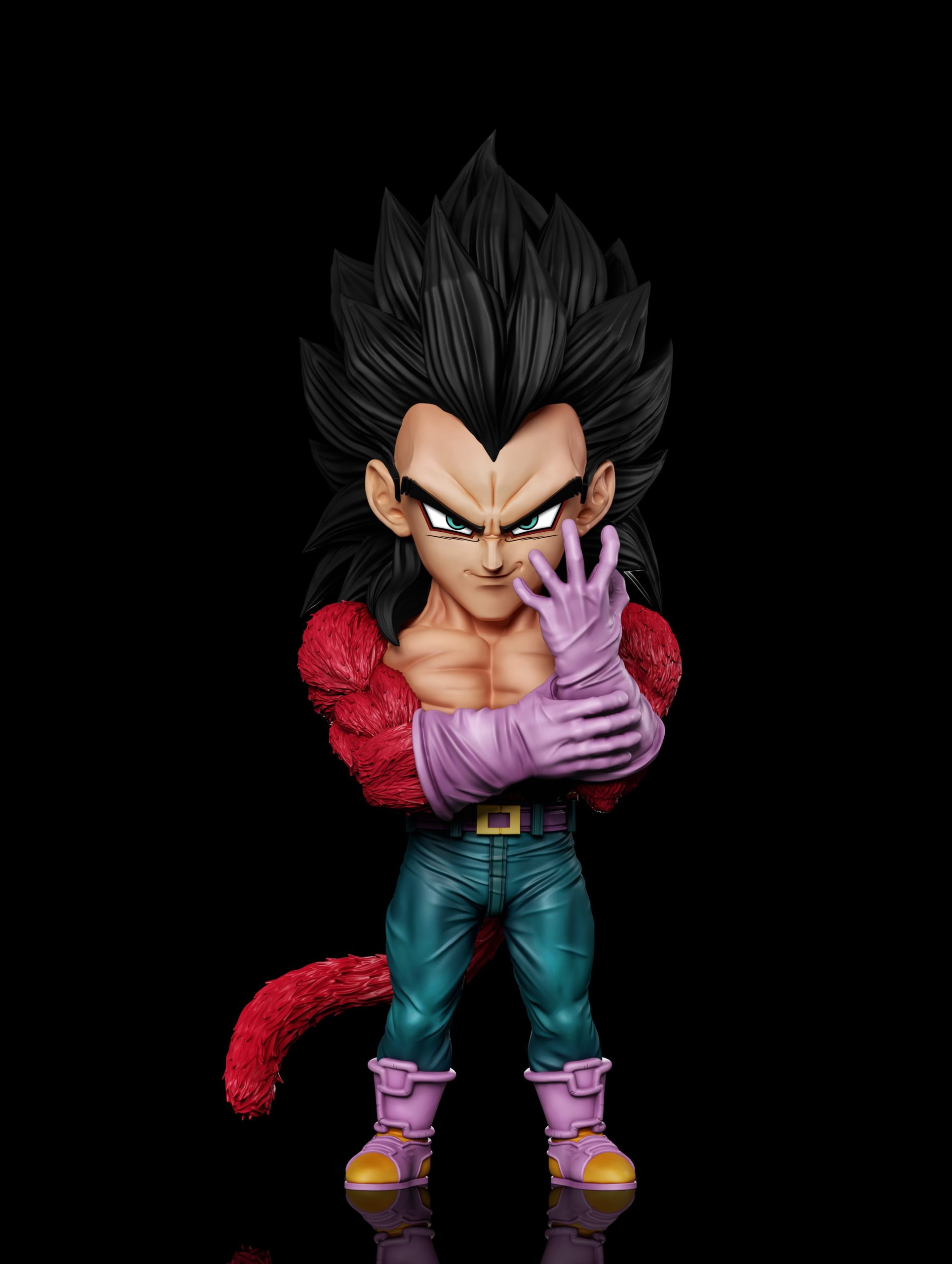 C Studio – Dragon Ball Super Saiyan 4 Vegeta
