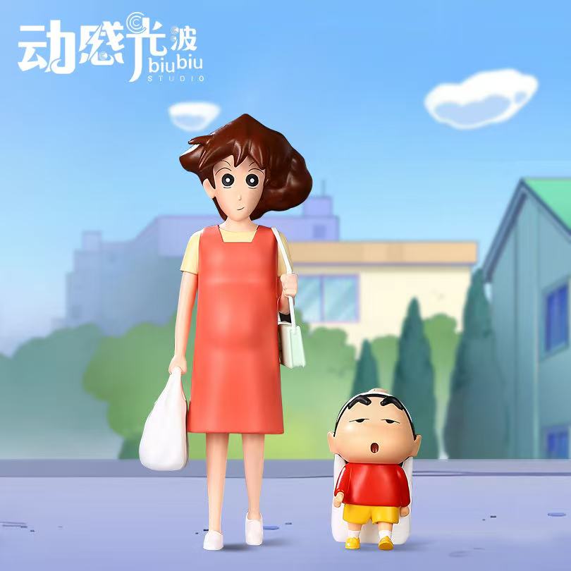Biubiu Studio – Crayon Shin-chan Scene Series 03 Misae & Shinnosuke