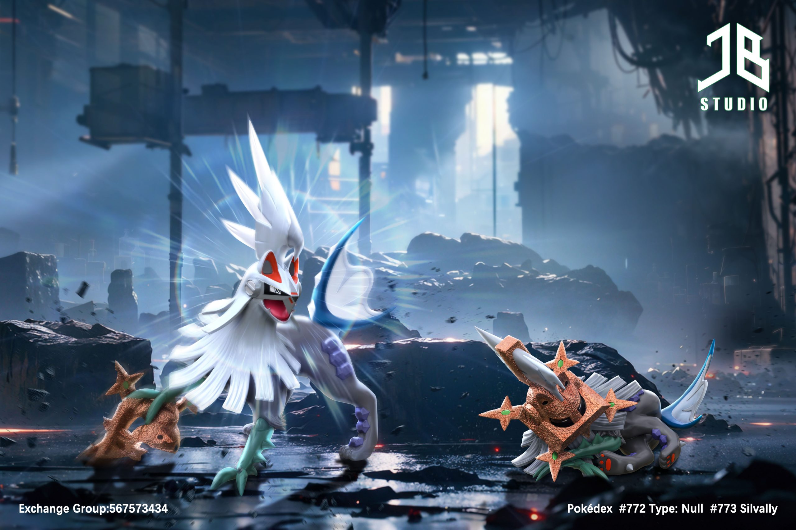 JB Studio – Pokémon Pokédex Series Silver