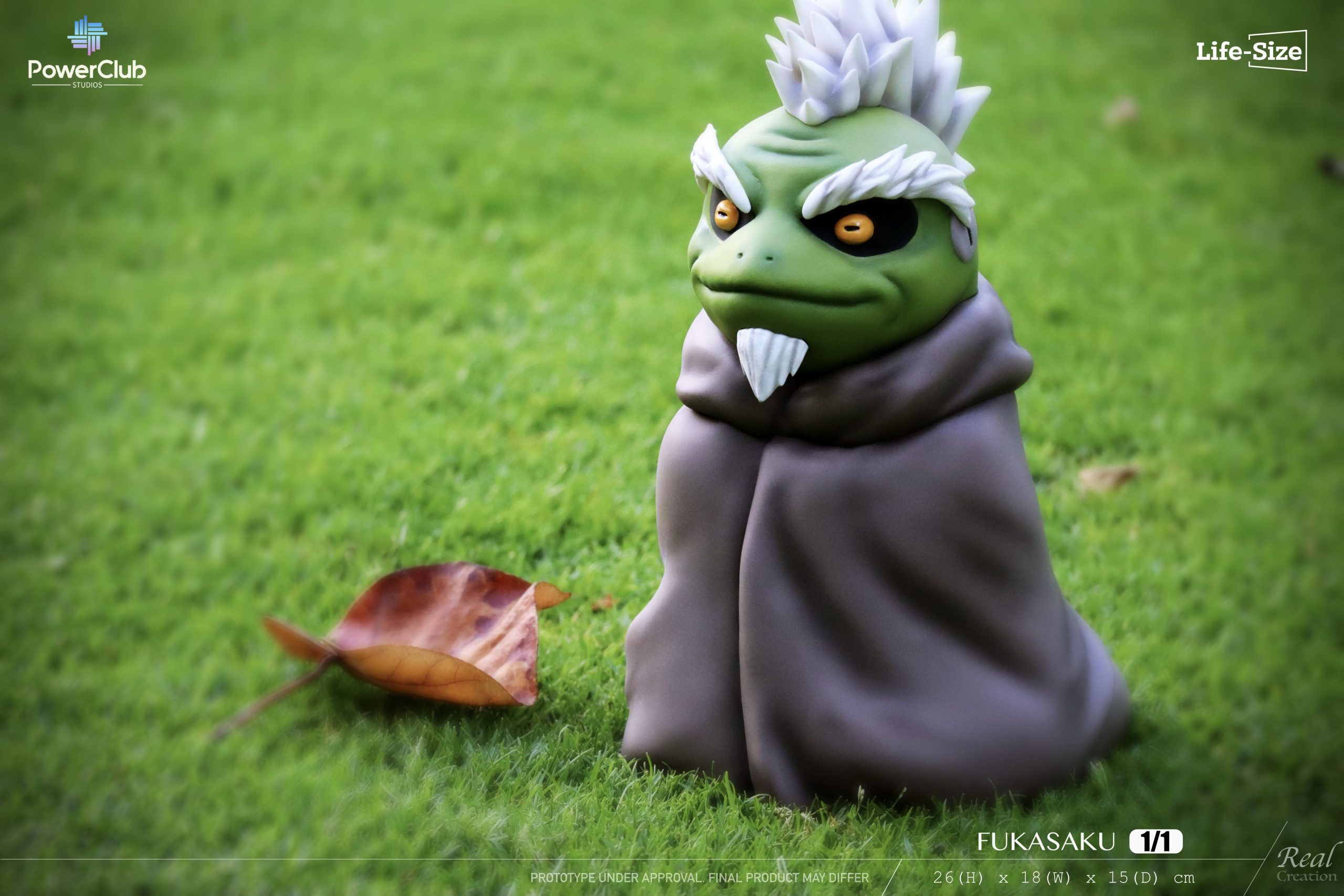PowerClub Studio – Naruto Fukasaku 1/1 Full Body Statue