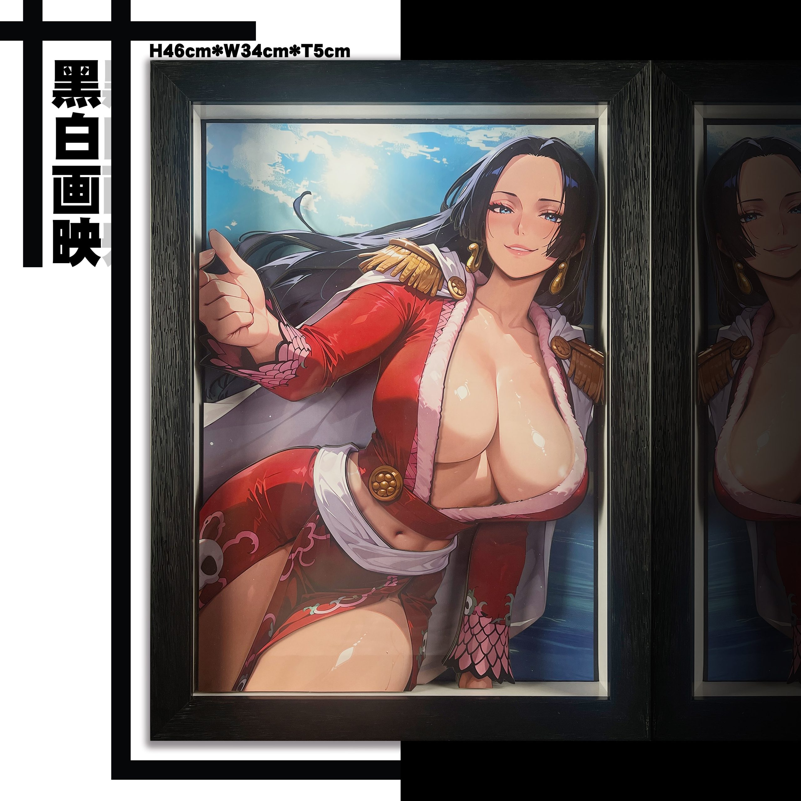 Dorobou Neko Studio – One Piece Boa Hancock 3D Decorative Painting