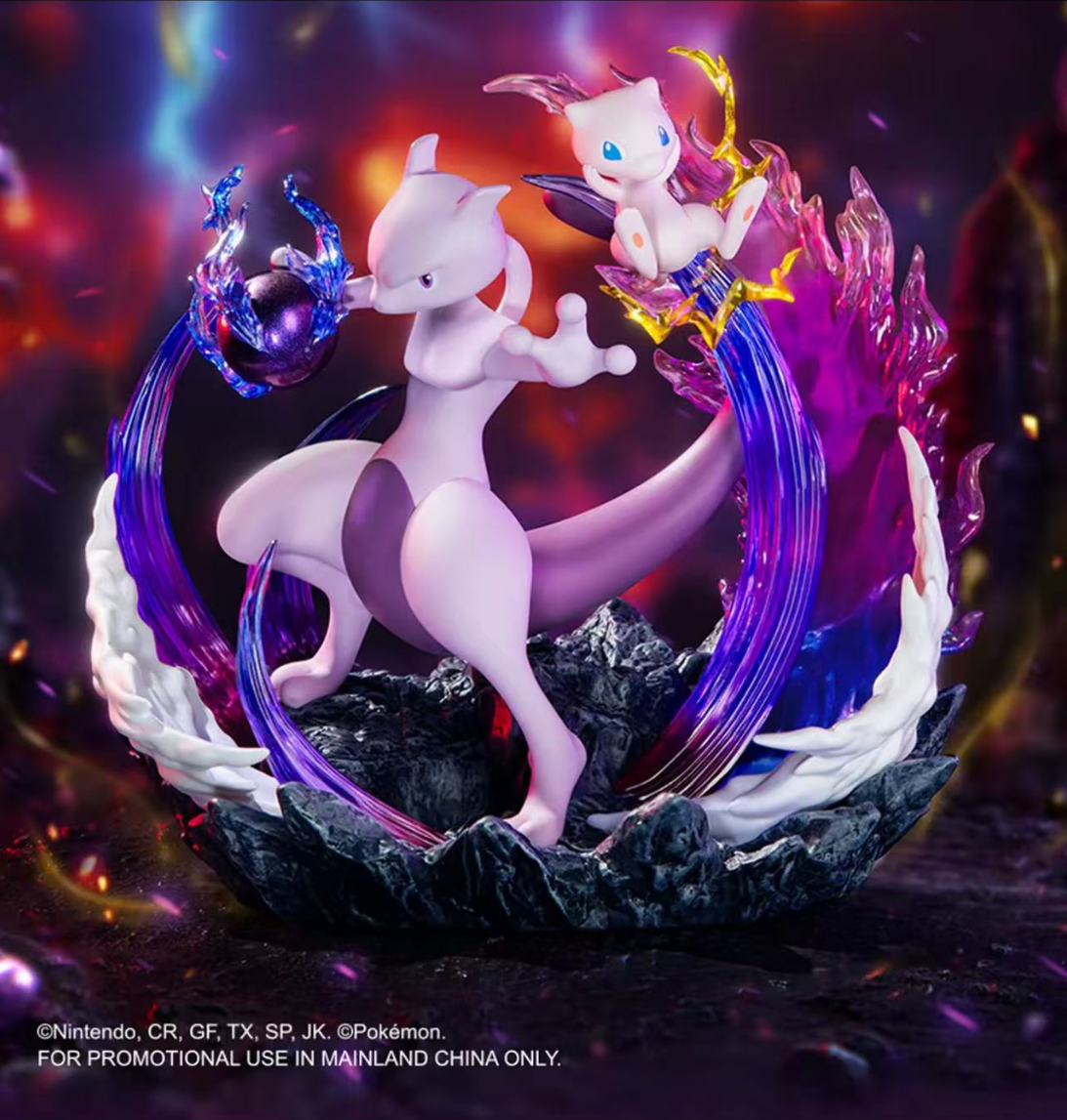Funism Studio – Pokémon Mewtwo and Mew (Licensed)