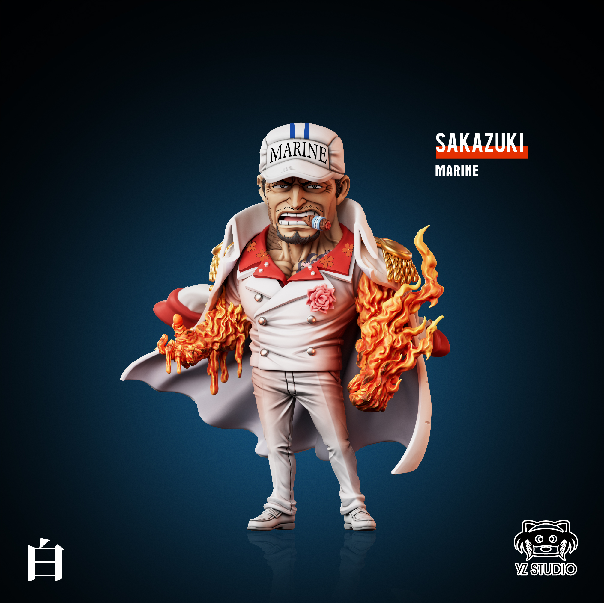 YZ Studio – One Piece Fleet Admiral #42 Akainu Sakazuki