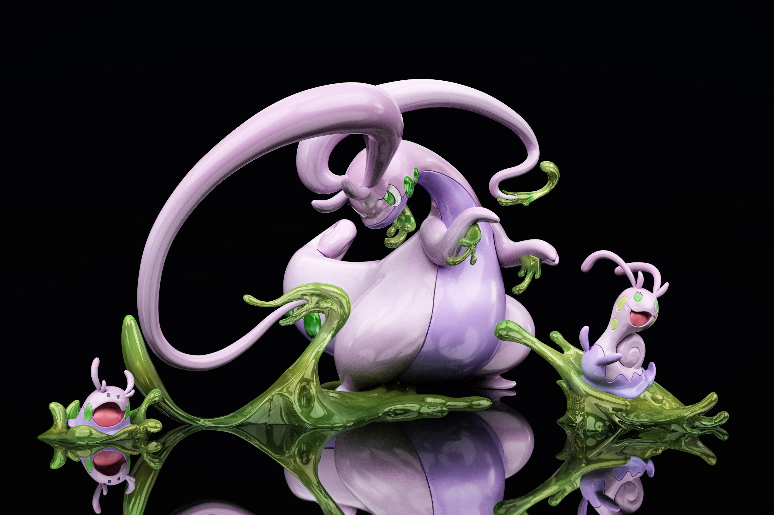 SXG Studio – Pokémon Goodra & Mismagius & Flutter Mane Set