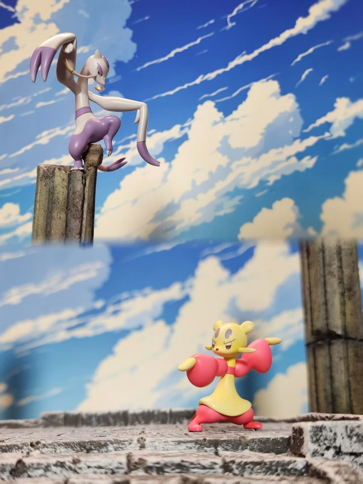 Sugar cube Studio – Pokémon Mienfoo Set