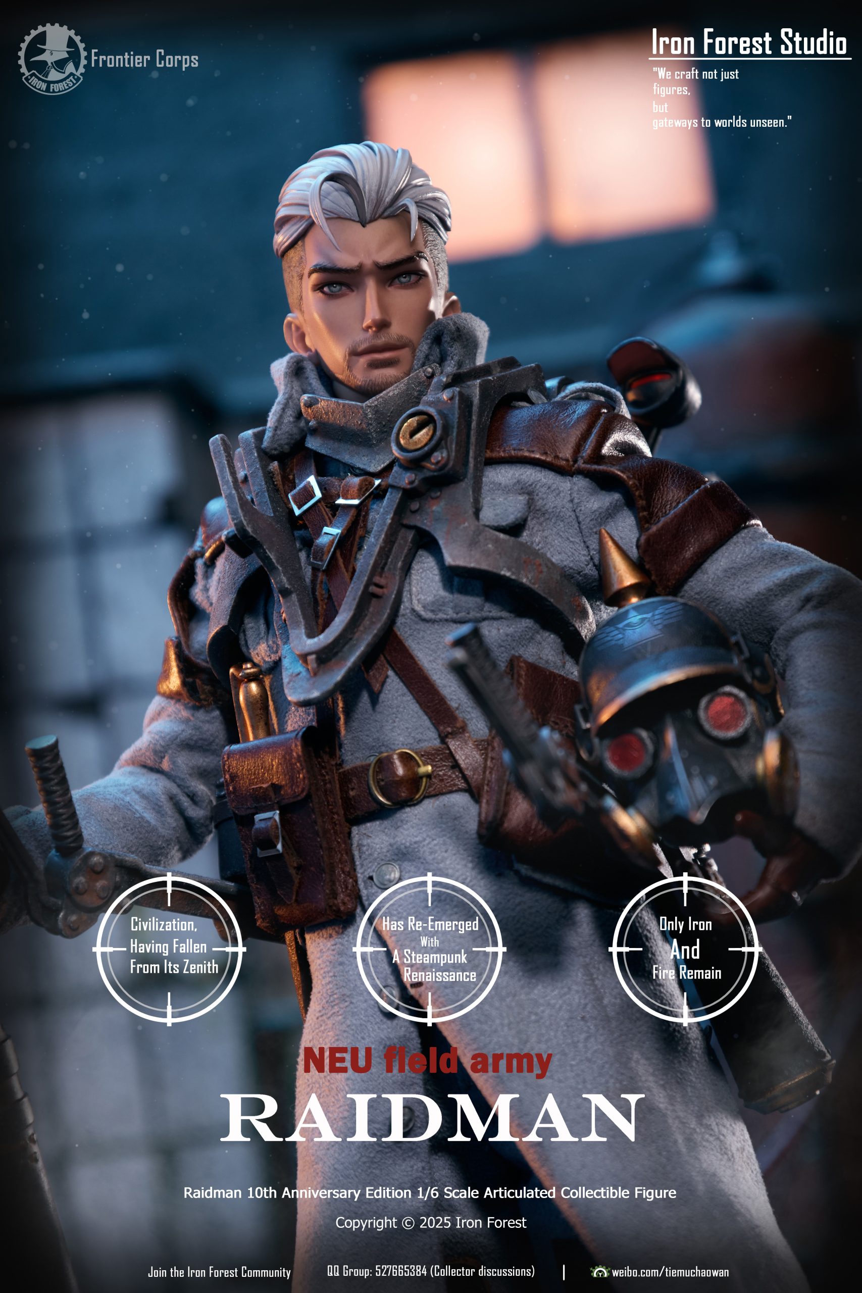 Iron Forest Studio – Frontier Corps New European Union Field Army Raidman (Licensed)