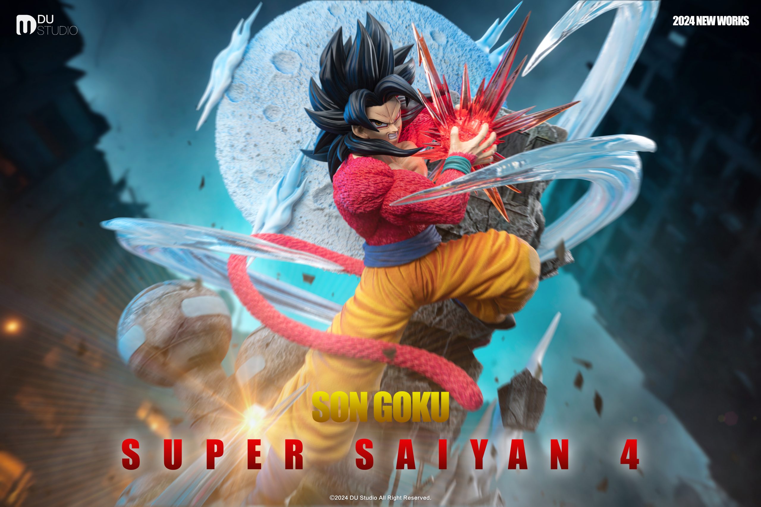 Du Studio – Dragon Ball Super Saiyan 4 Son Goku