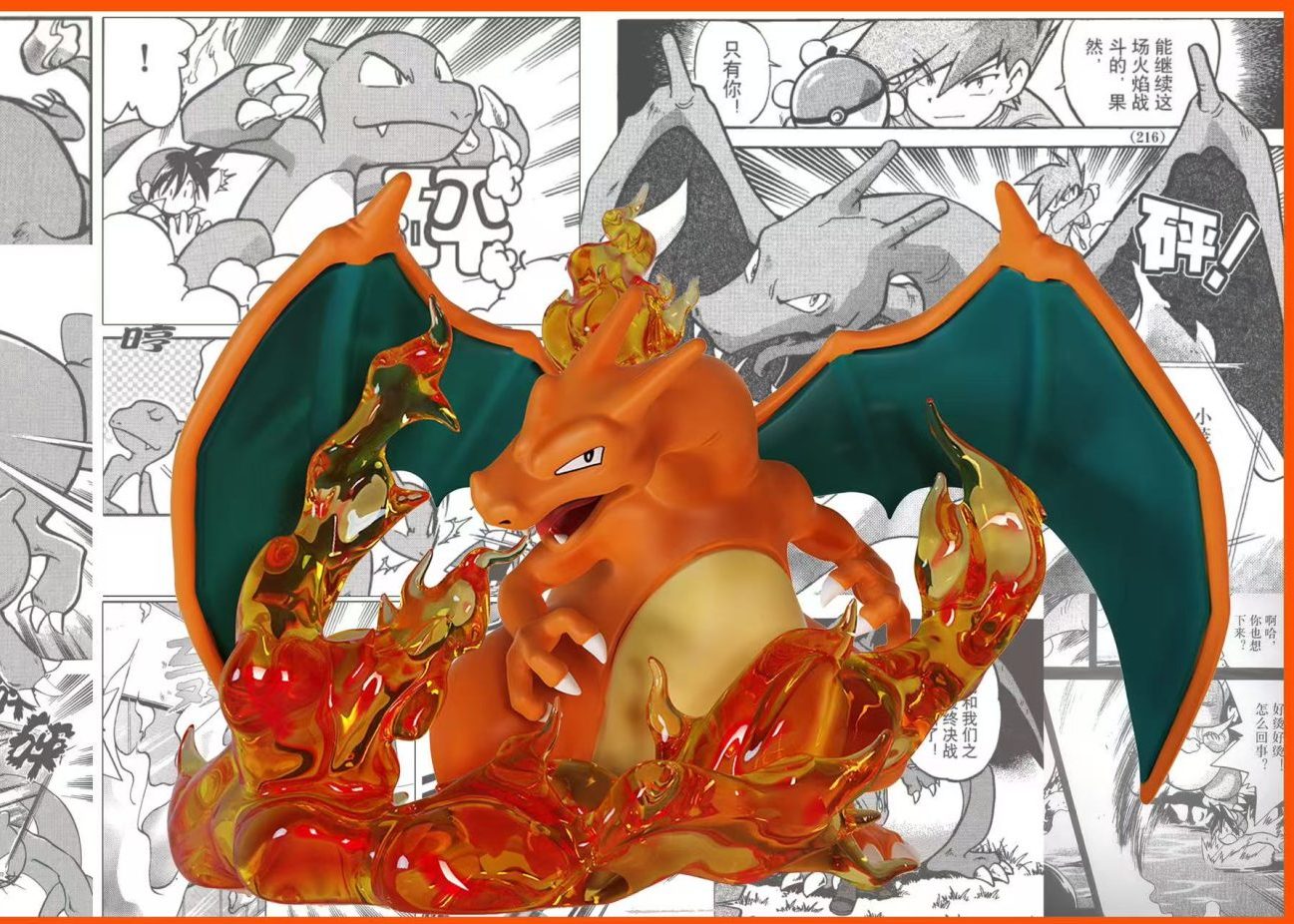 VP Studio – Pokémon Adventures Starter Evolution Line Series Charizard & Blastoise & Venusaur Evolution Line