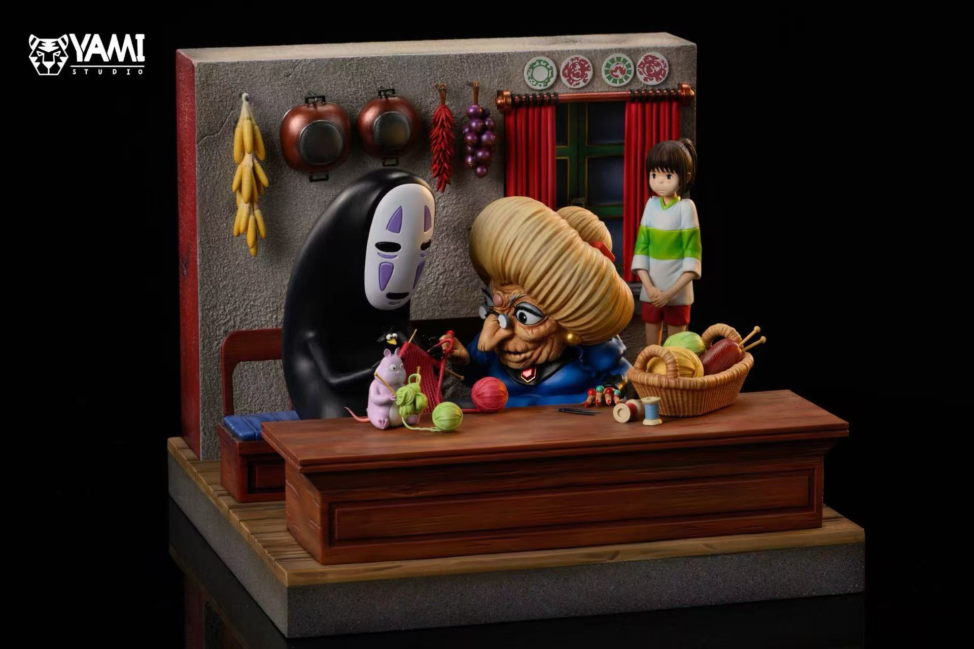 YAMI Studio – Spirited Away Protect Chihiro Zeniba & No Face man & Chihiro Ogino