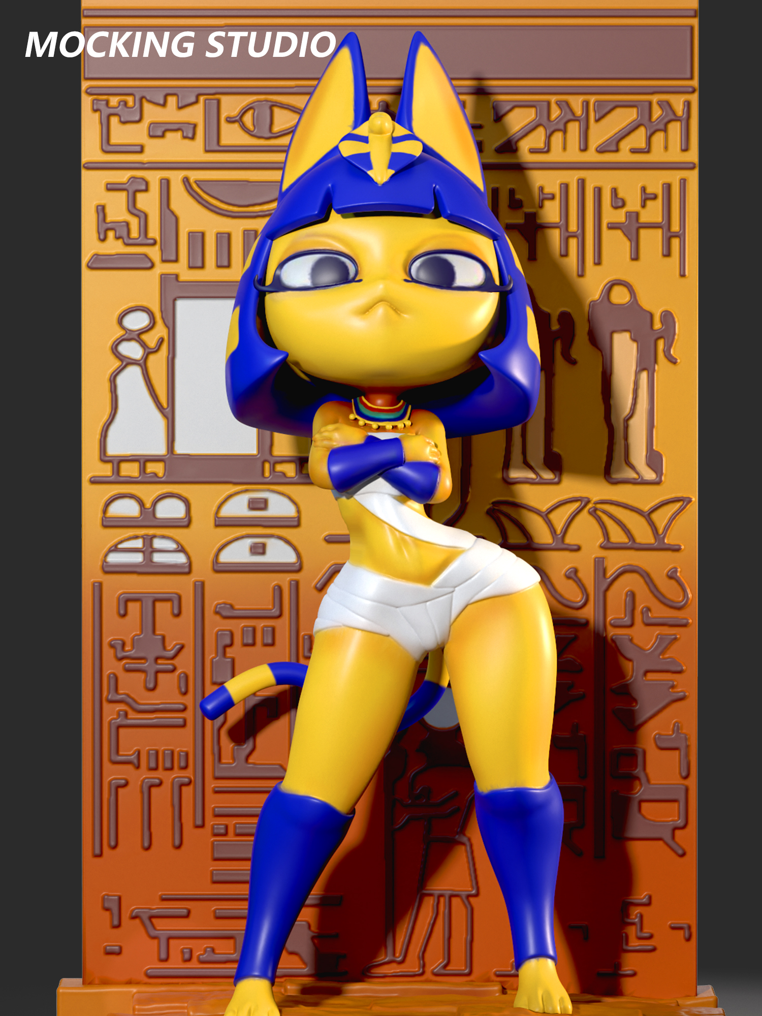 Zhu Yi Wan Jia Studio – Animal Crossing: New Horizons Egyptian Cat Ankha