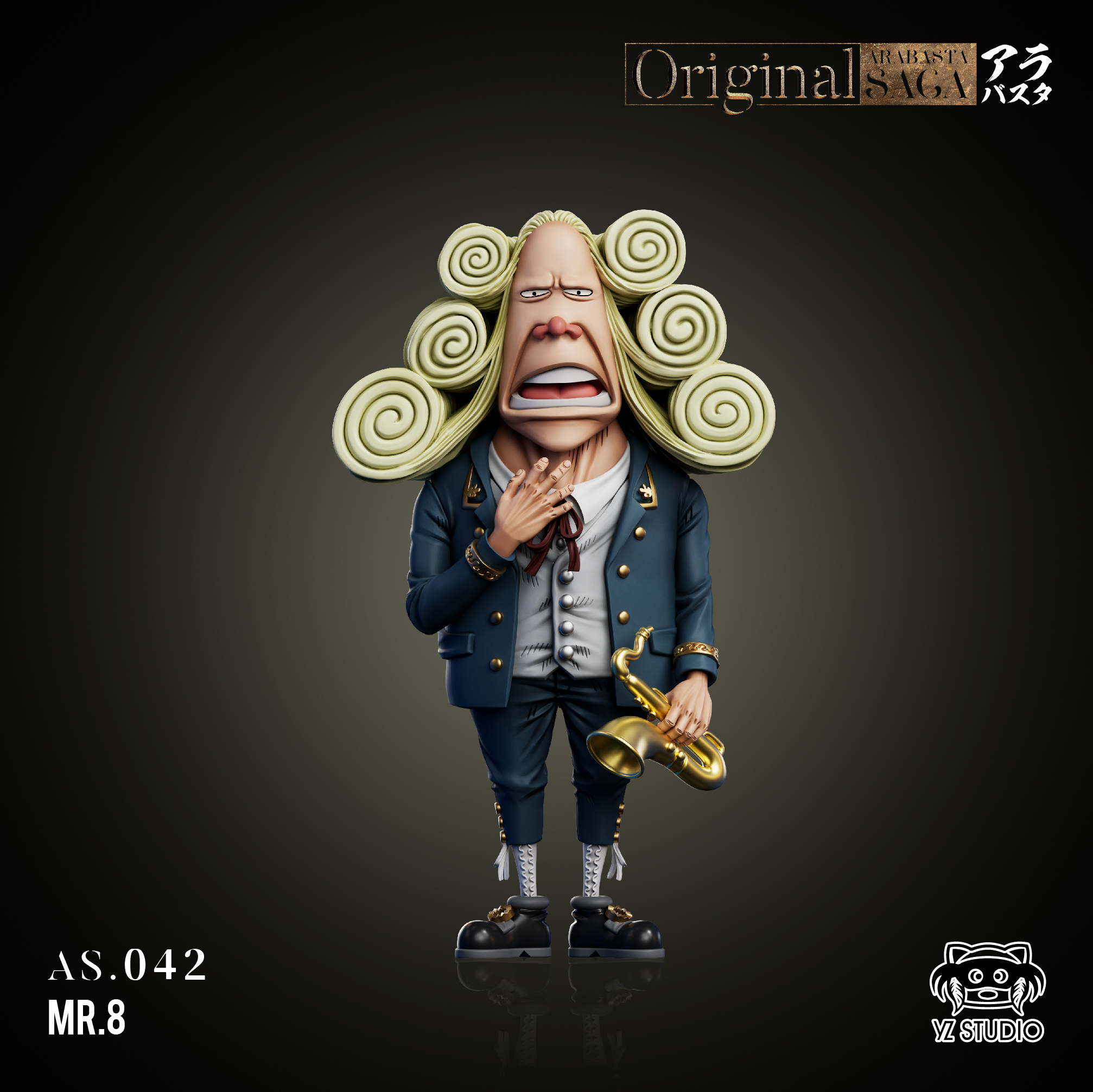 YZ Studio – One Piece Arabasta Saga 042 Mr.8 Igaram
