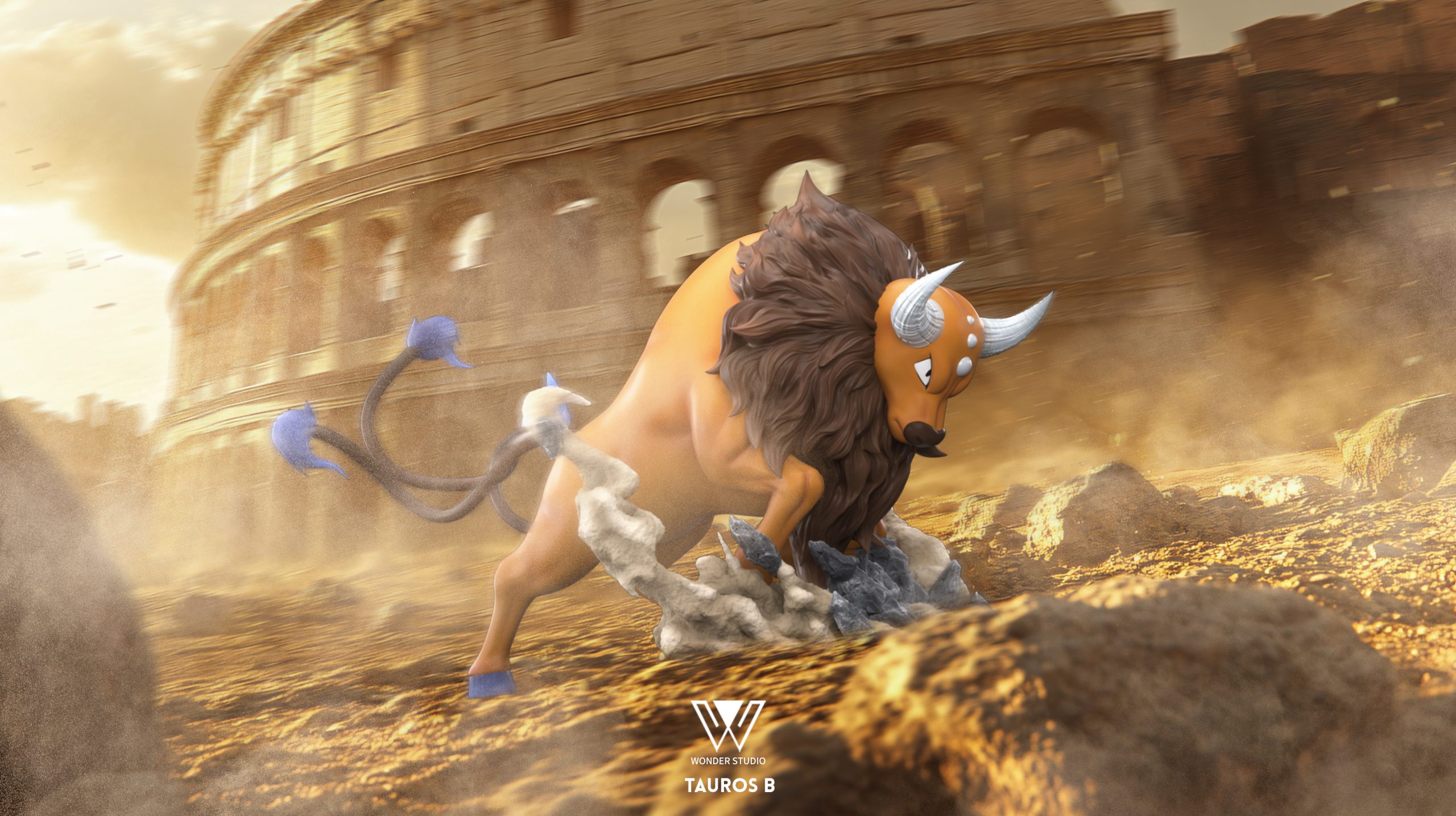 Wonder Studio – Pokémon Tauros