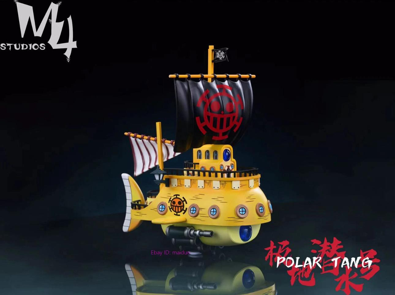 M4 Studio – One Piece Trafalgar Law Ship Polar Tang Submarine