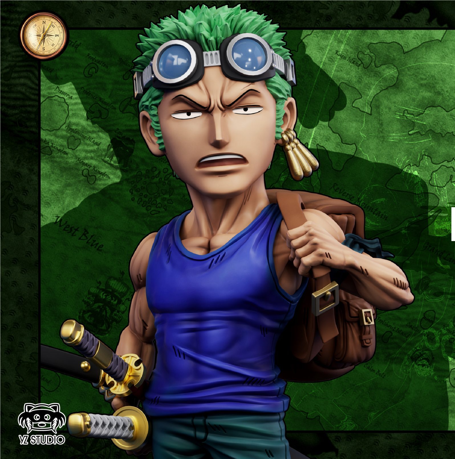 YZ Studio – One Piece Grand Line Skypiea Arc 051 Skypiea Zoro