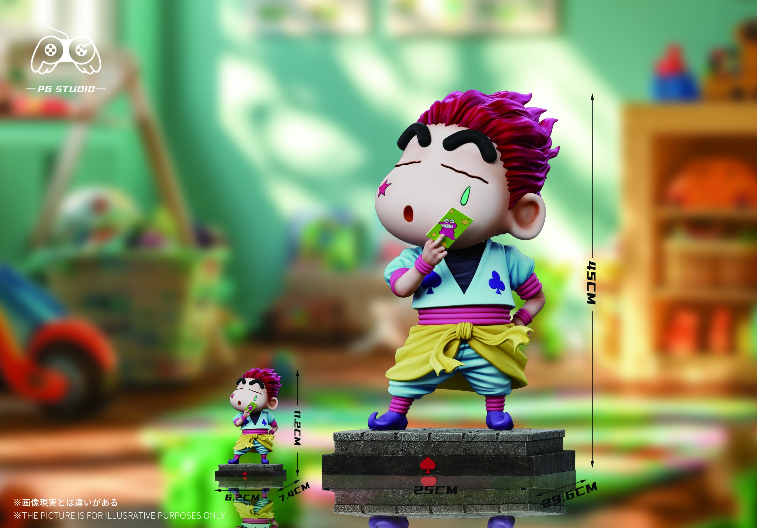 PG Studio – Crayon Shin-chan Nohara Shinnosuke cos Hisoka Morow