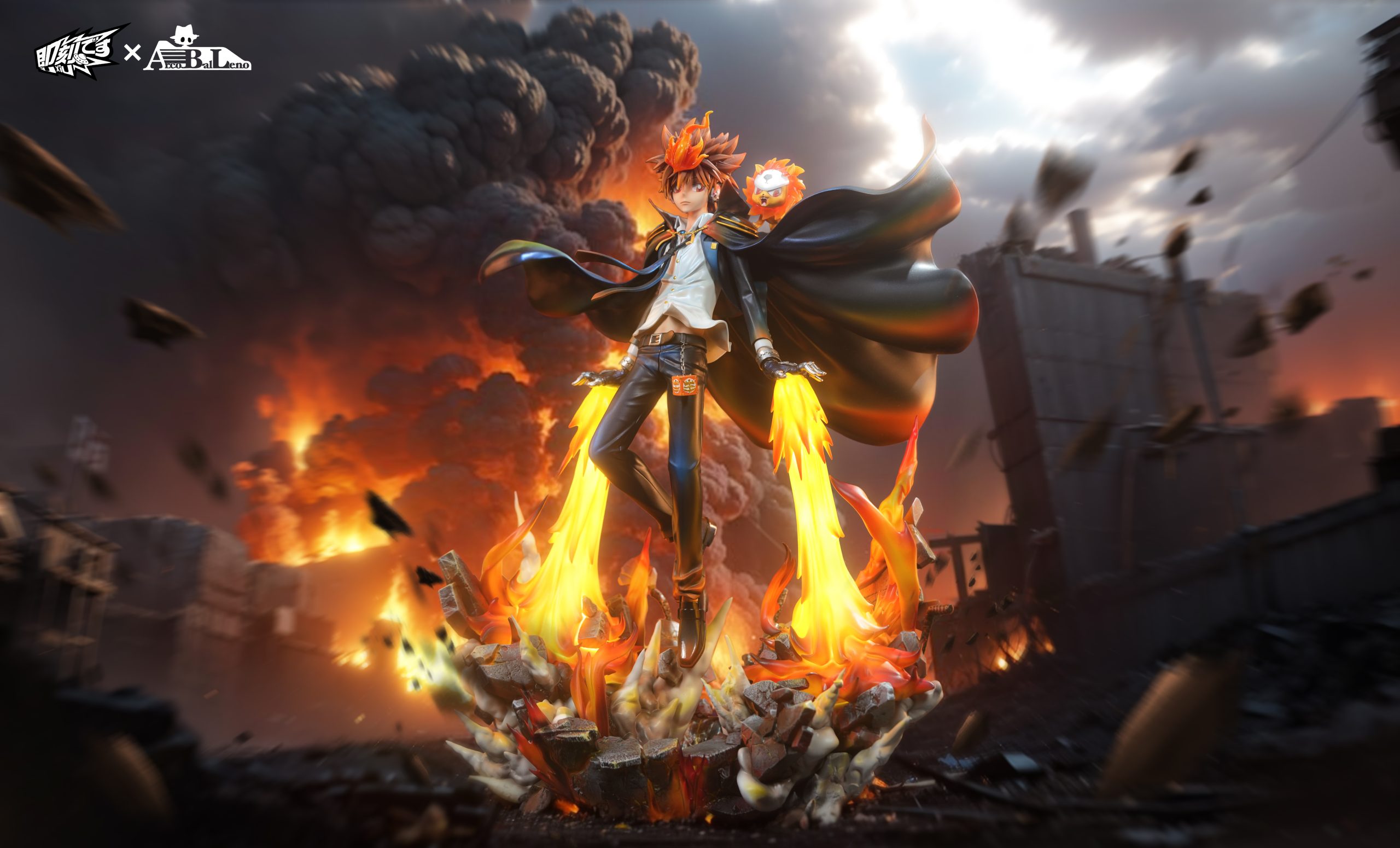 Ji ke Studio & Arcobaleno Studio – Katekyo Hitman Reborn Sawada Tsunayoshi the Tenth Generation Leader of the Vongola