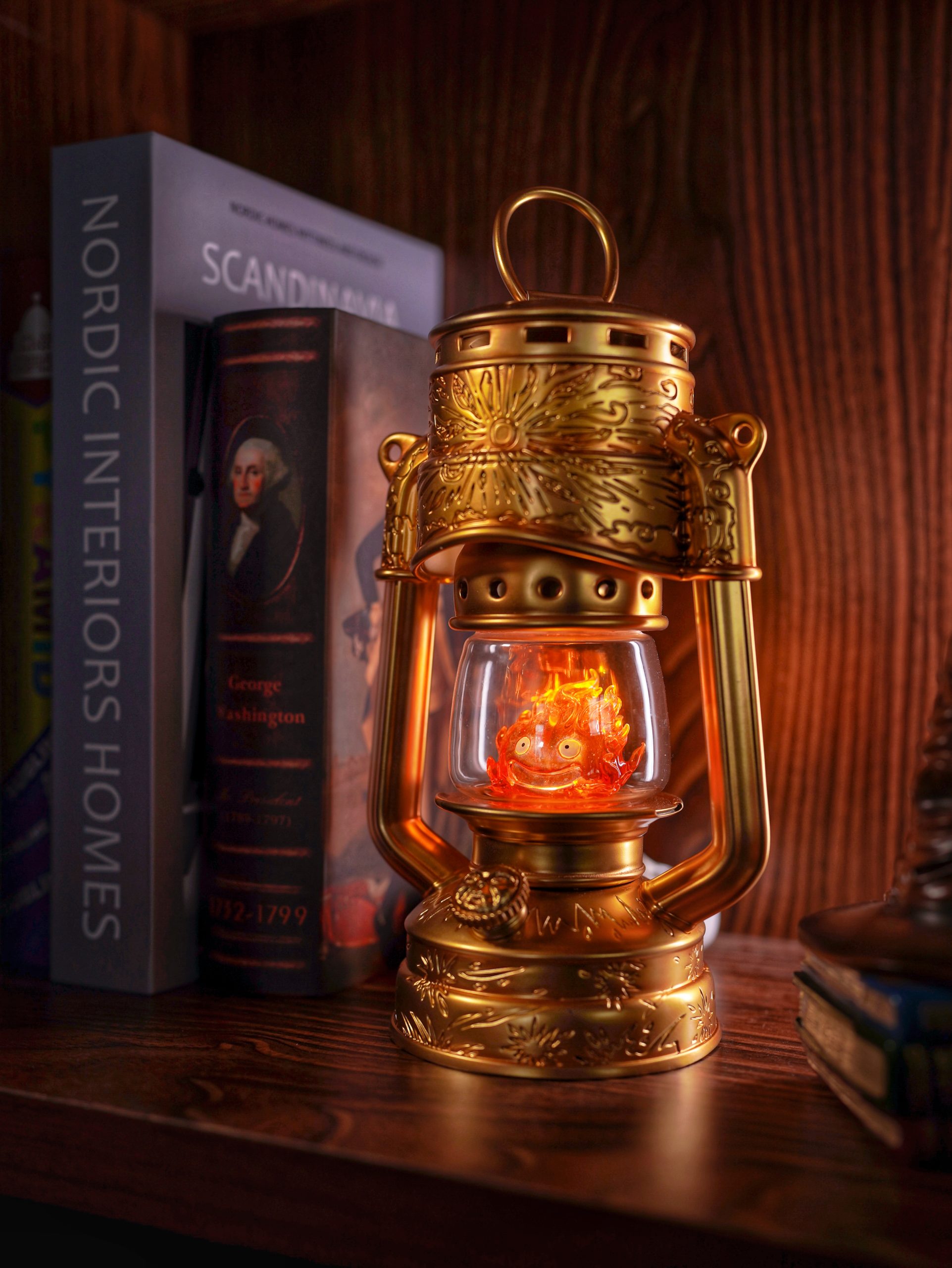Long Miao Studio – Howl’s Moving Castle Hayao Miyazaki Series Kerosene Lamp Calcifer