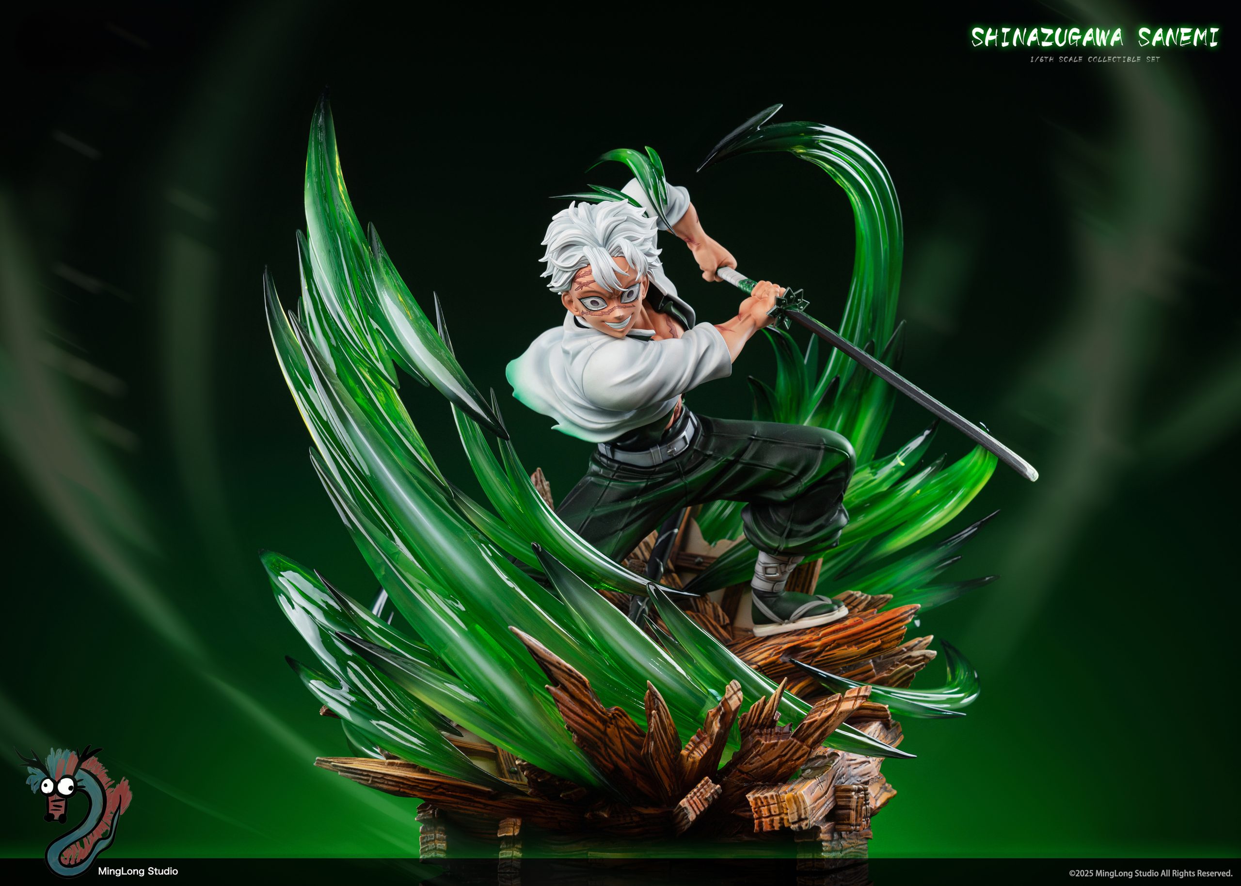 Ming Long Studio – Demon Slayer 02 Wind Hashira Sanemi Shinazugawa