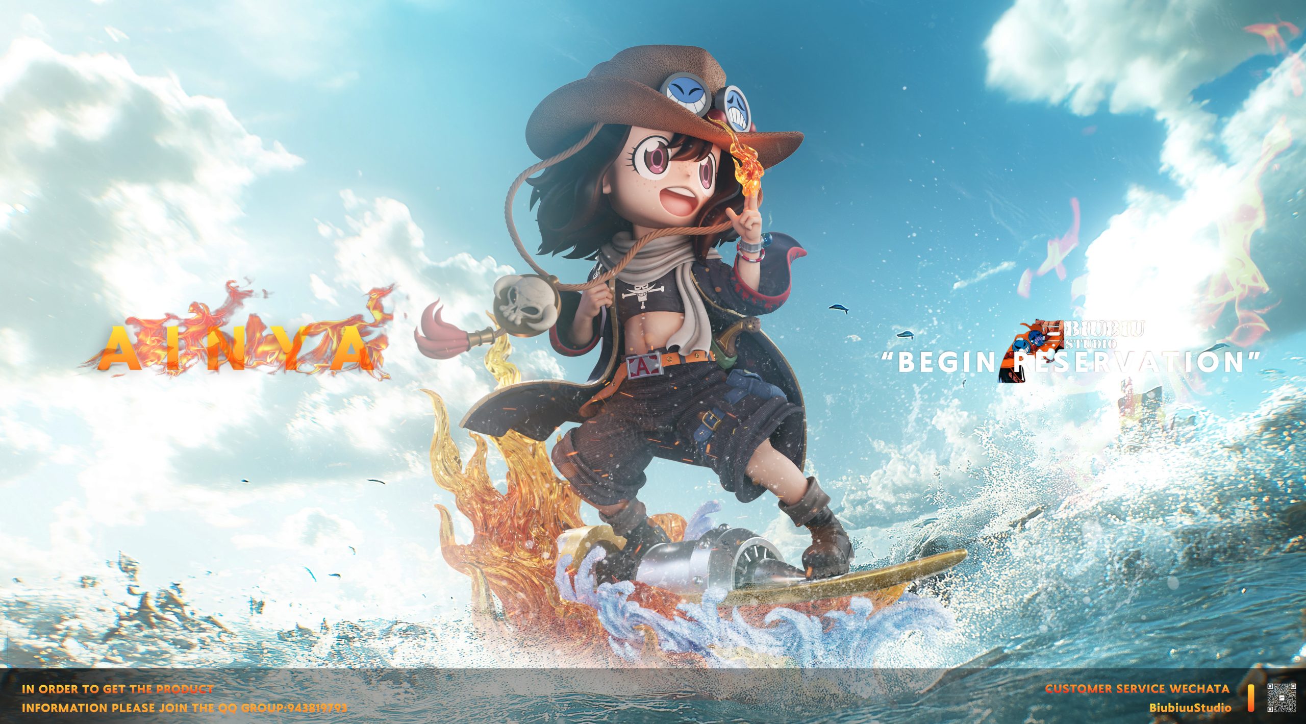 Biubiu Studio – Spy x Family Pirate Anya Series NO.2 Anya cos Ace
