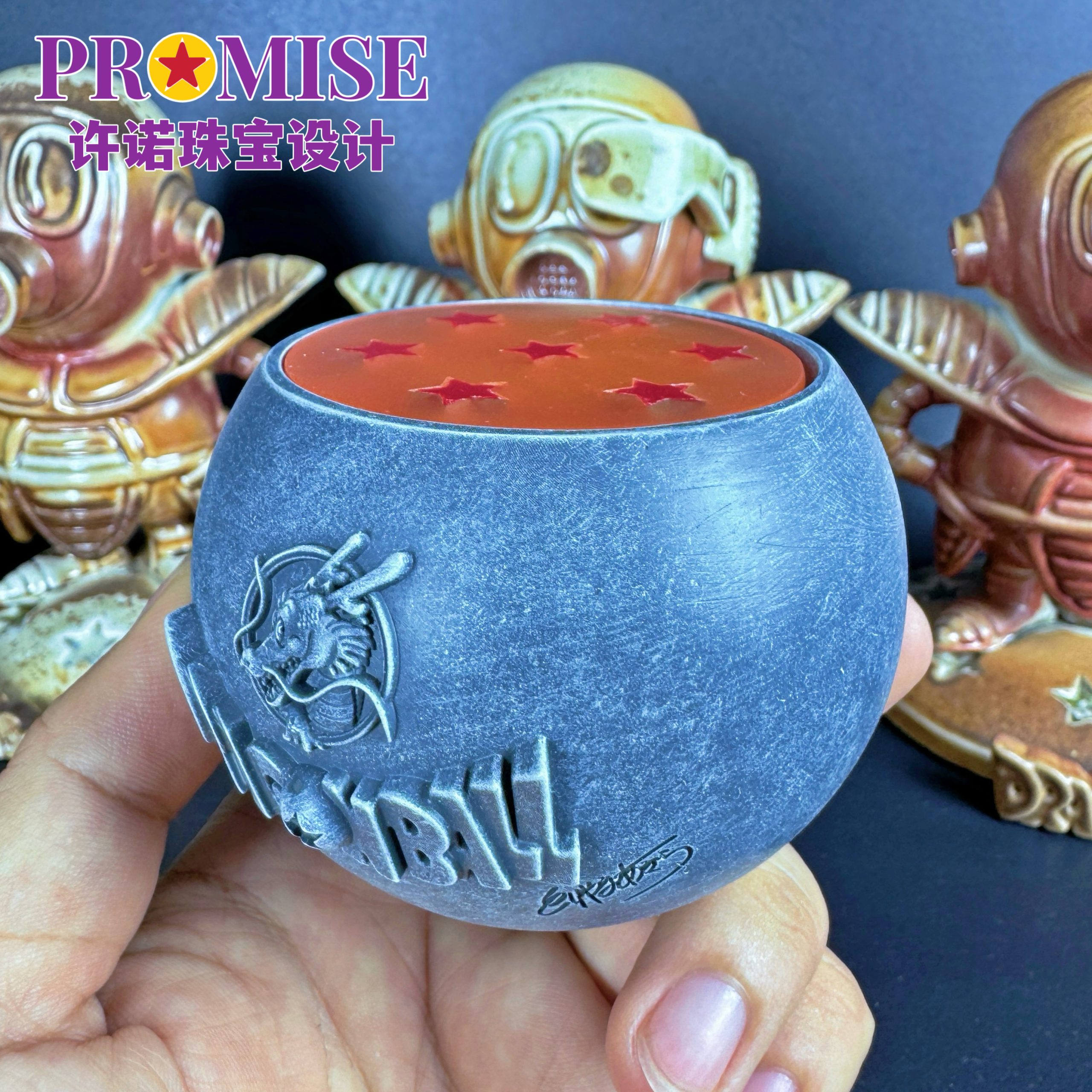 PR MISE Studio – Dragon Ball Luminous Universe Dragon Ball Platform Stone Dragon Ball