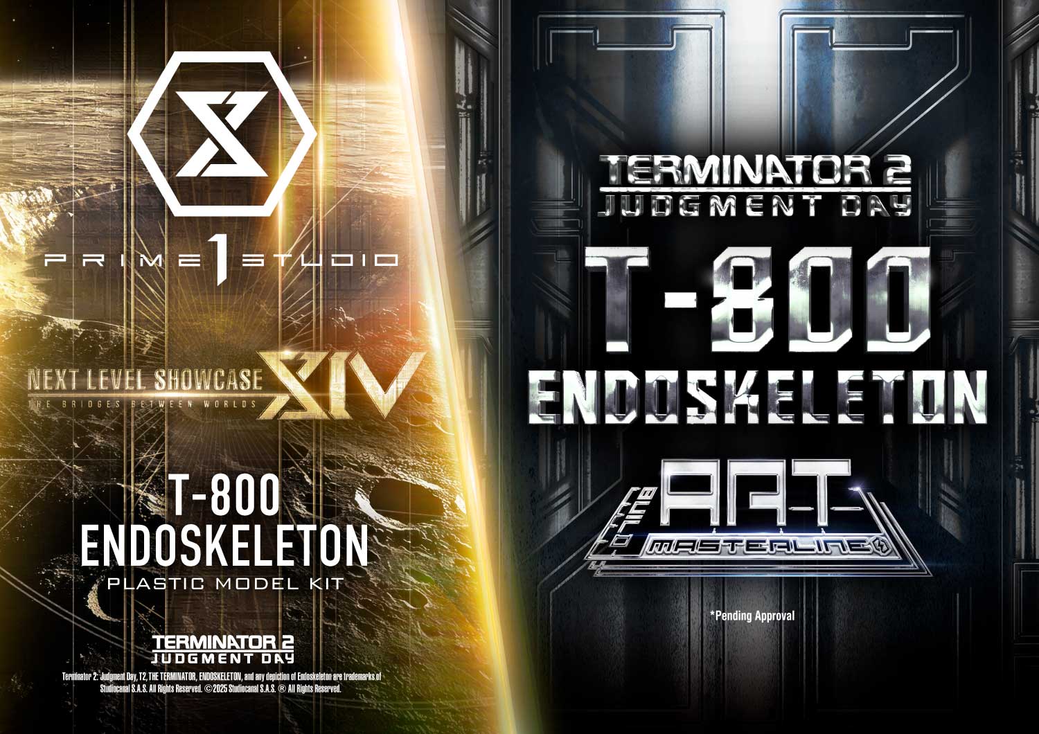Prime 1 Studio – Terminator 2: Judgment Day (Film) T-800 Endoskeleton (Licensed)