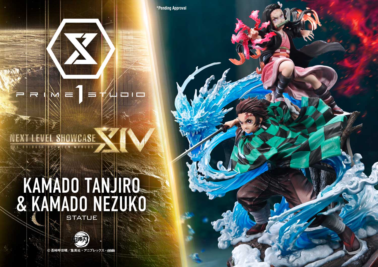 Prime 1 Studio – Demon Slayer: Kimetsu no Yaiba Kamado Tanjiro & Kamado Nezuko (Licensed)