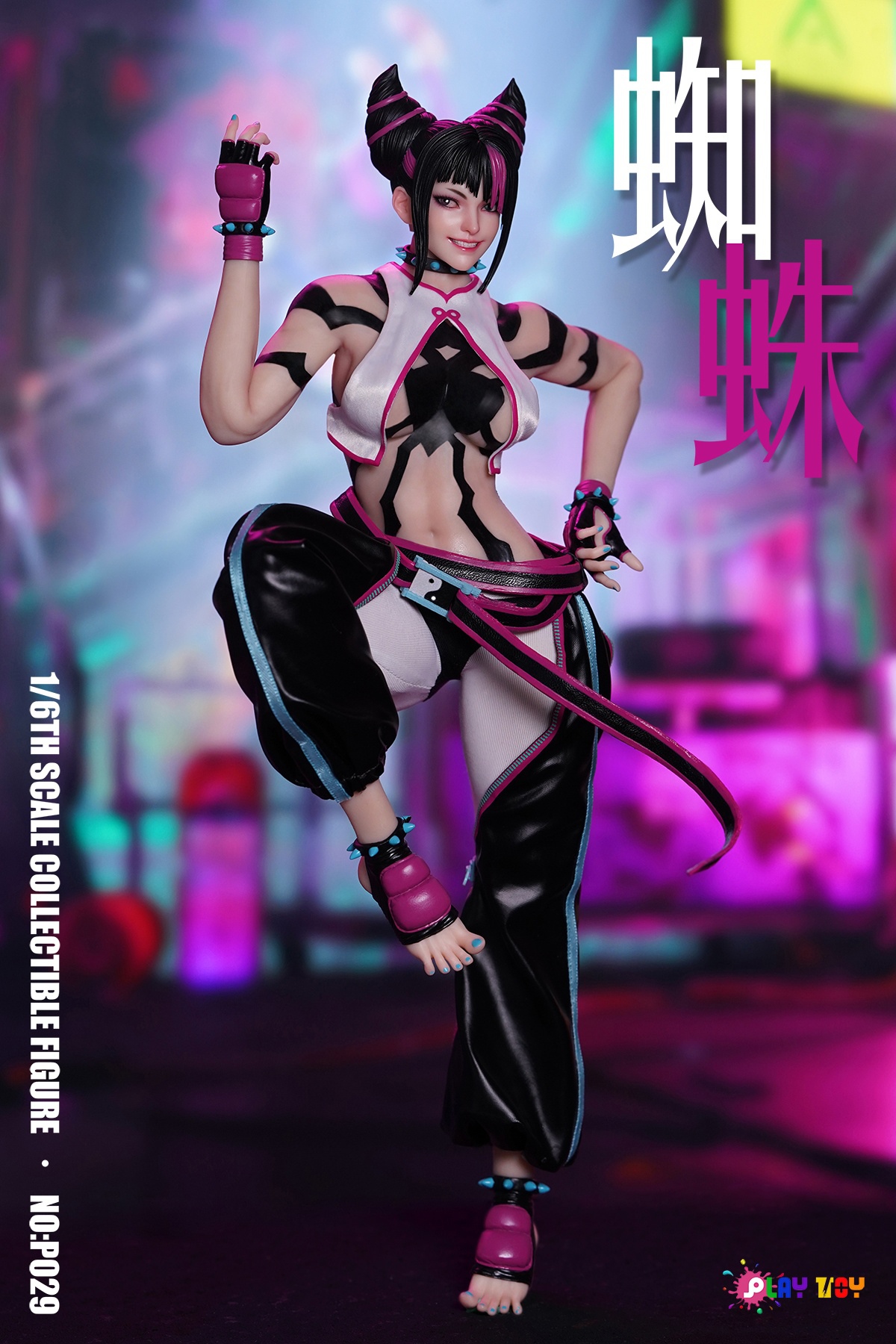 PLAY TOY Studio – Street Fighter 1/6 Spider Girl Agent 6th Generation P029 Han Juri