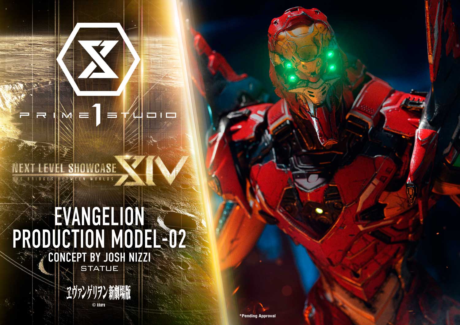 Prime 1 Studio – Evangelion Evangelion Production Model-02 (Concept by Josh Nizzi) (Licensed)